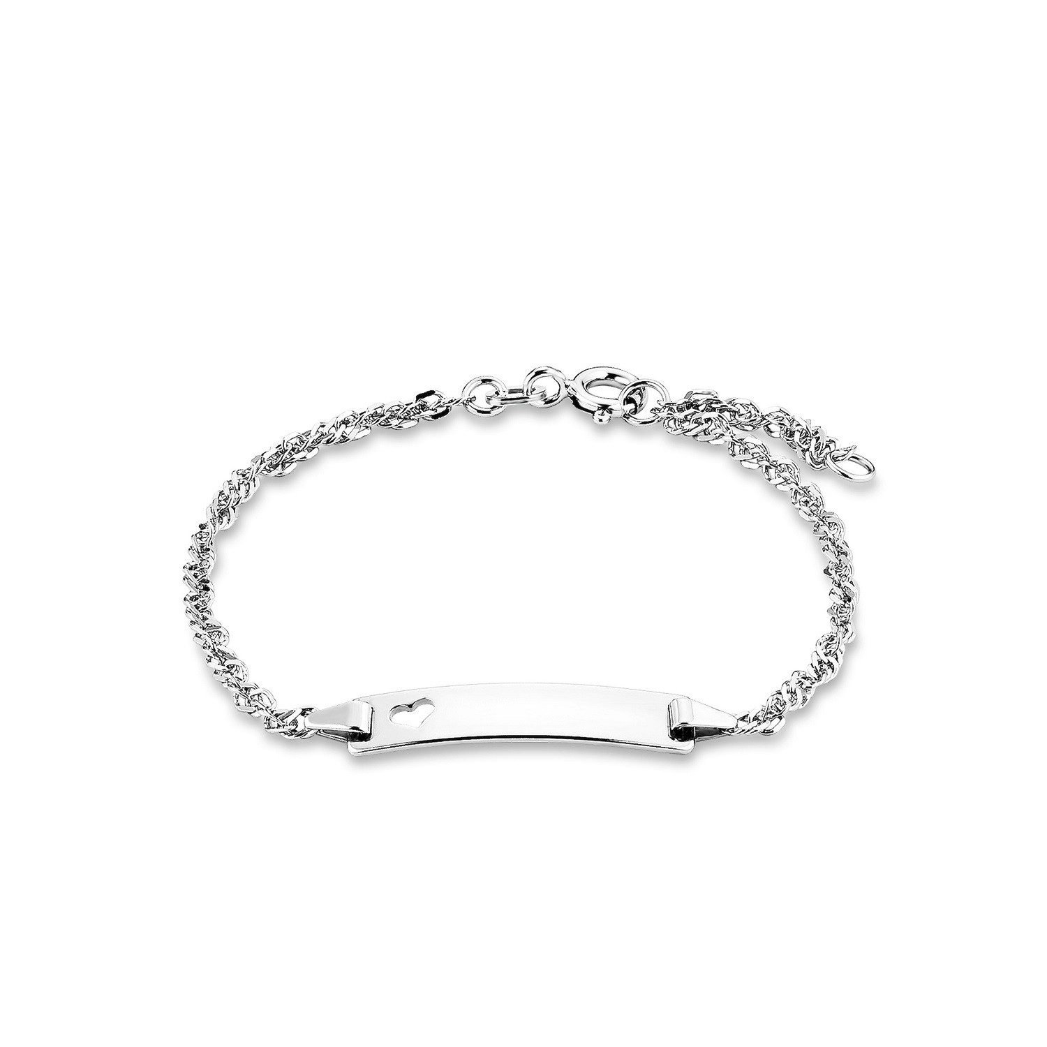 Amor Armband Amor Identarmband für Damen, 925 Sterling Silber (Identarmband, 1-tlg)