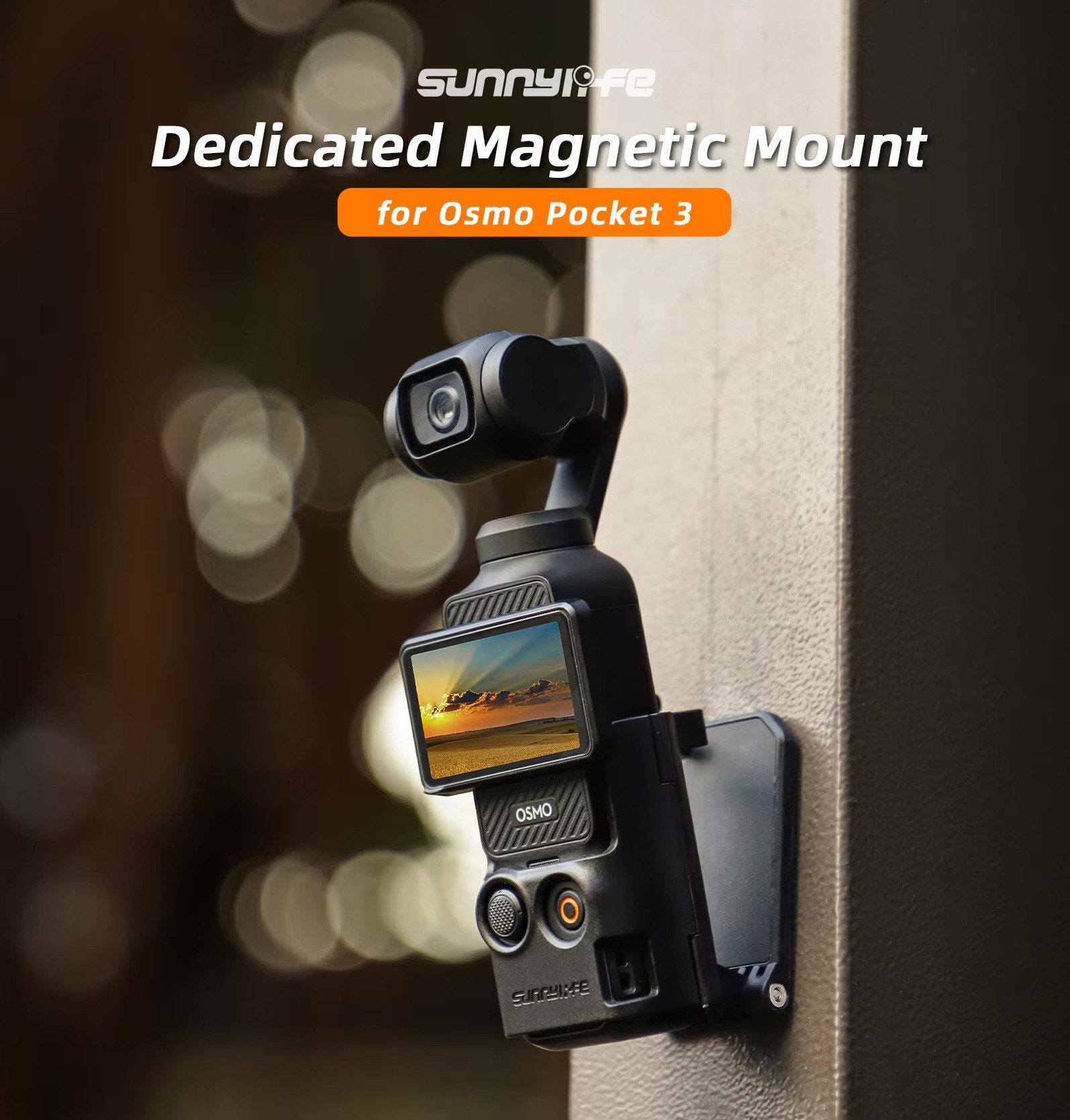 Kamerazubehör-Set Magnet-Halterung für DJI Osmo Pocket 3, Tisch & Magnetfläche