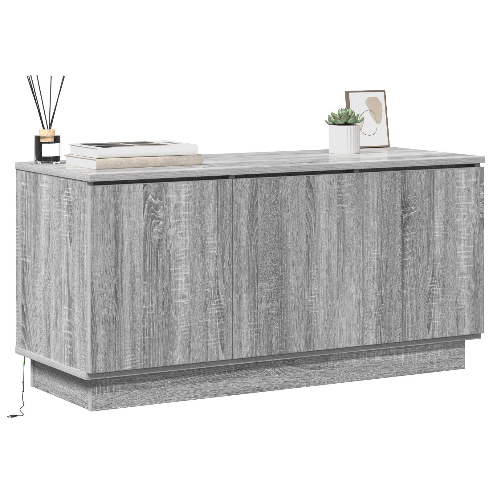 vidaXL TV-Schrank TV-Schrank Grau Sonoma 100x38x49 günstig online kaufen