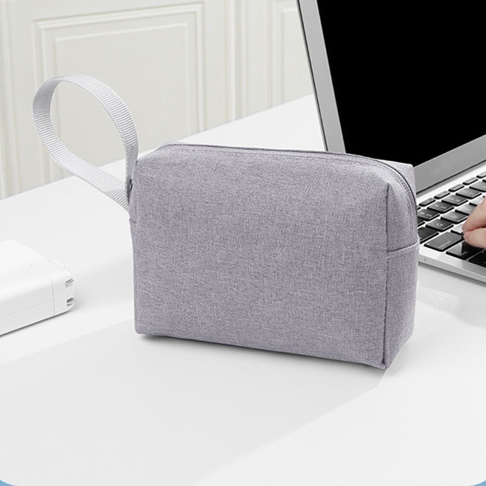Cartbag grey Blusmart Digitale Verschleißfeste Geräte. Mehrzweck-Aufbewahrungstasche Für