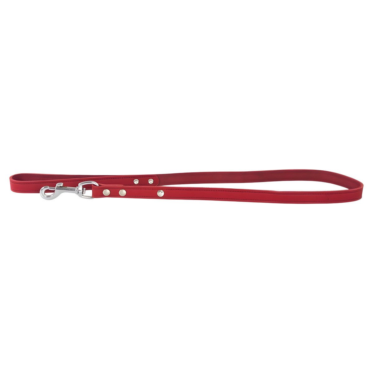 Das Lederband Hundeleine Hundeleine Weinheim Red