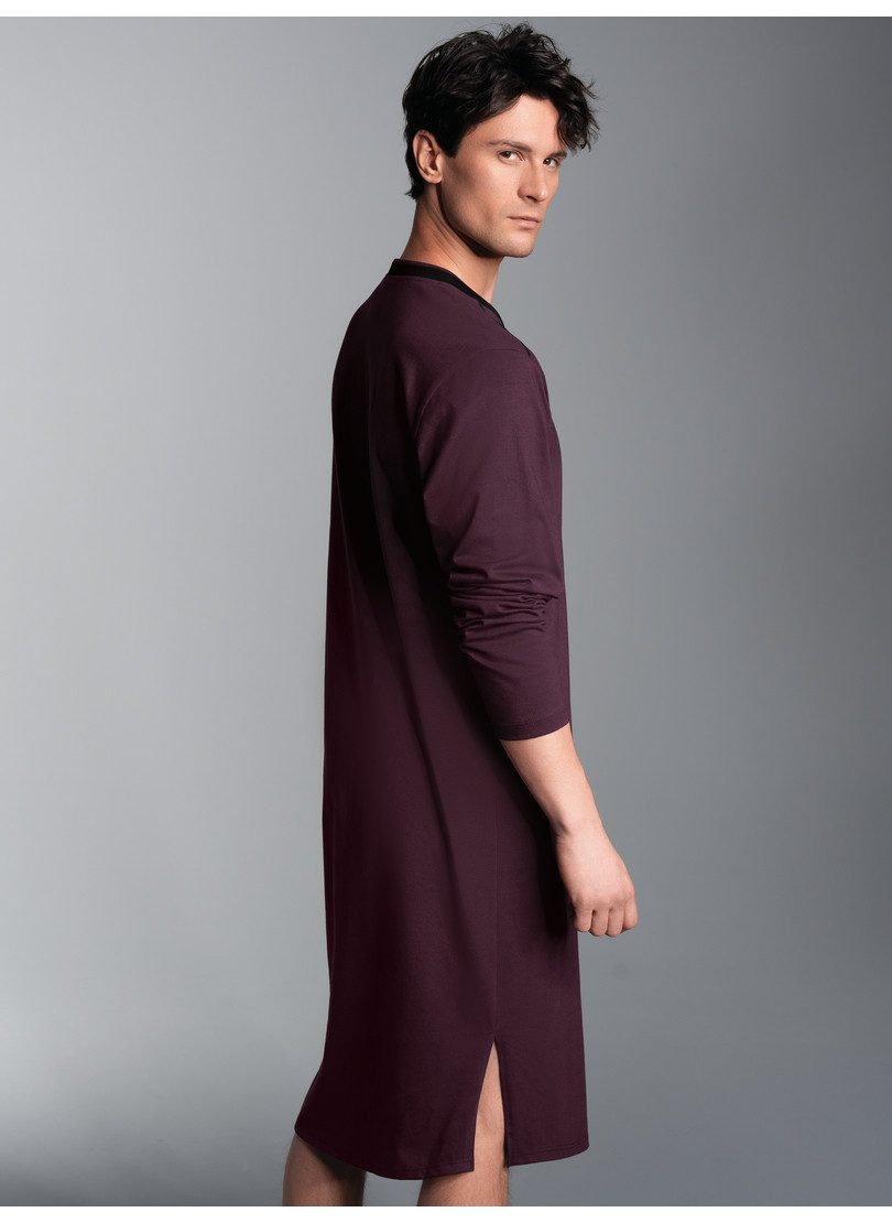 Trigema Pyjama TRIGEMA Nachthemd aus Biobaumwolle (1 tlg)