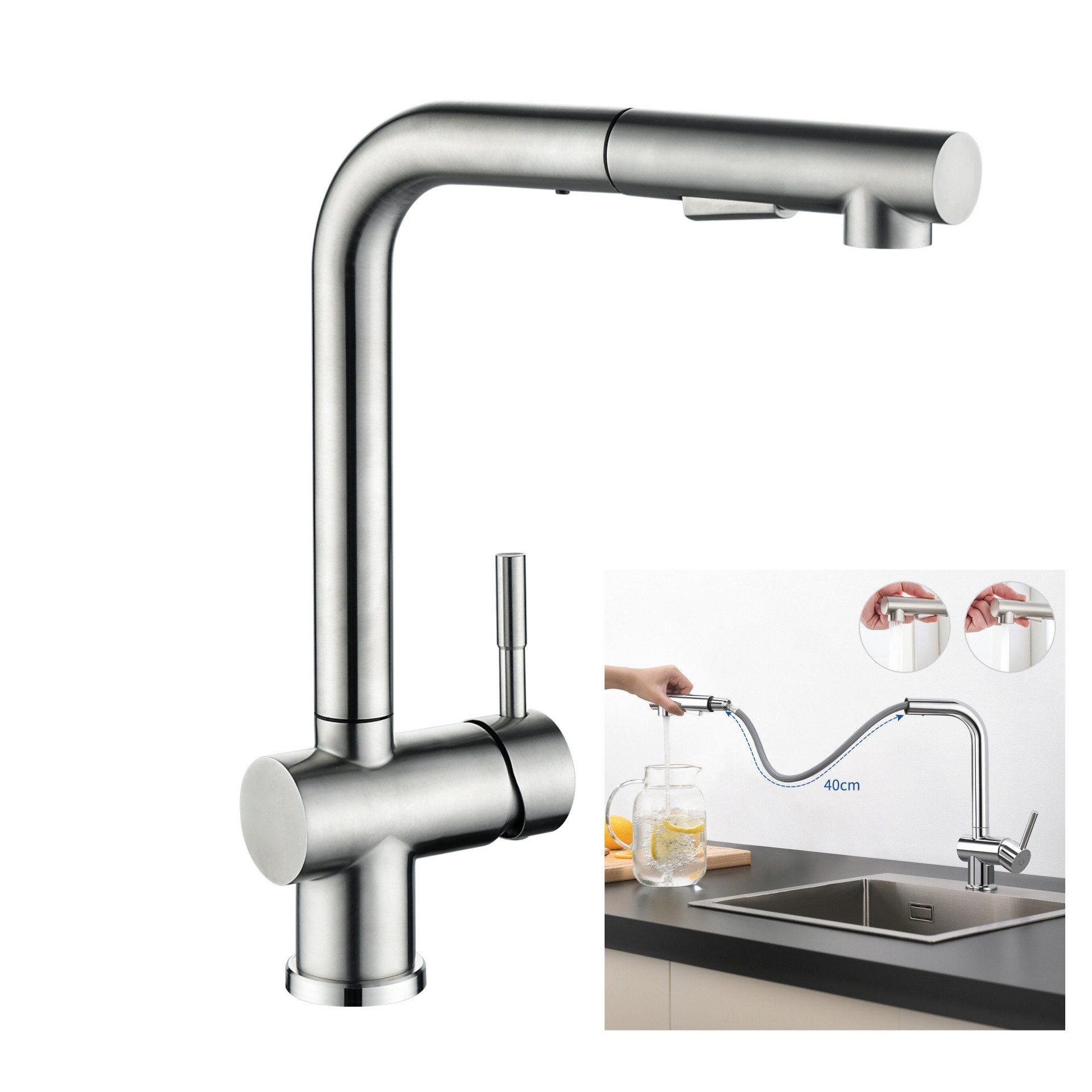CECIPA MAX Spültischarmatur Küchenarmatur Wasserhahn Küche günstig online kaufen