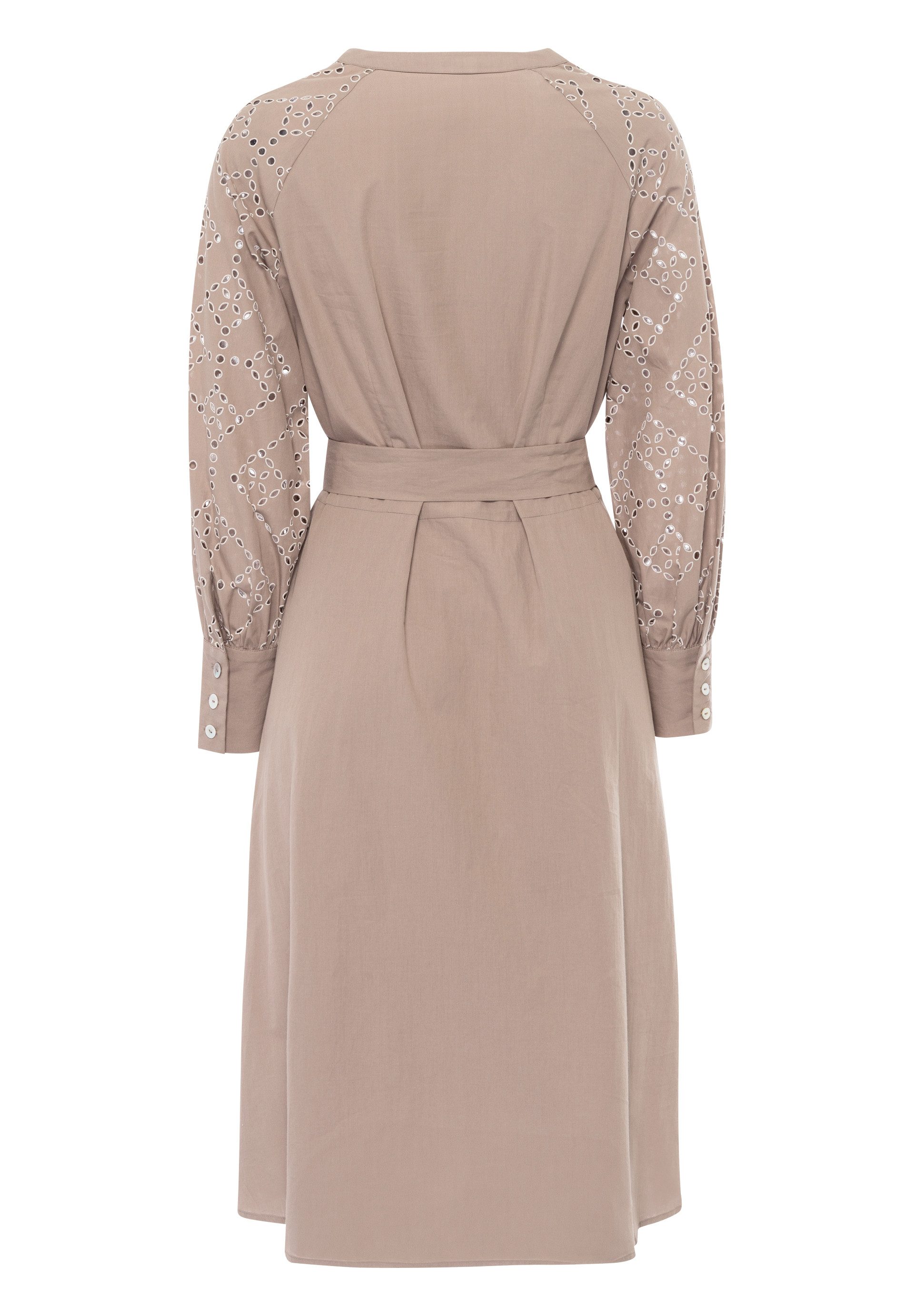 TUZZI Blusenkleid mit Stickerei-Akzenten