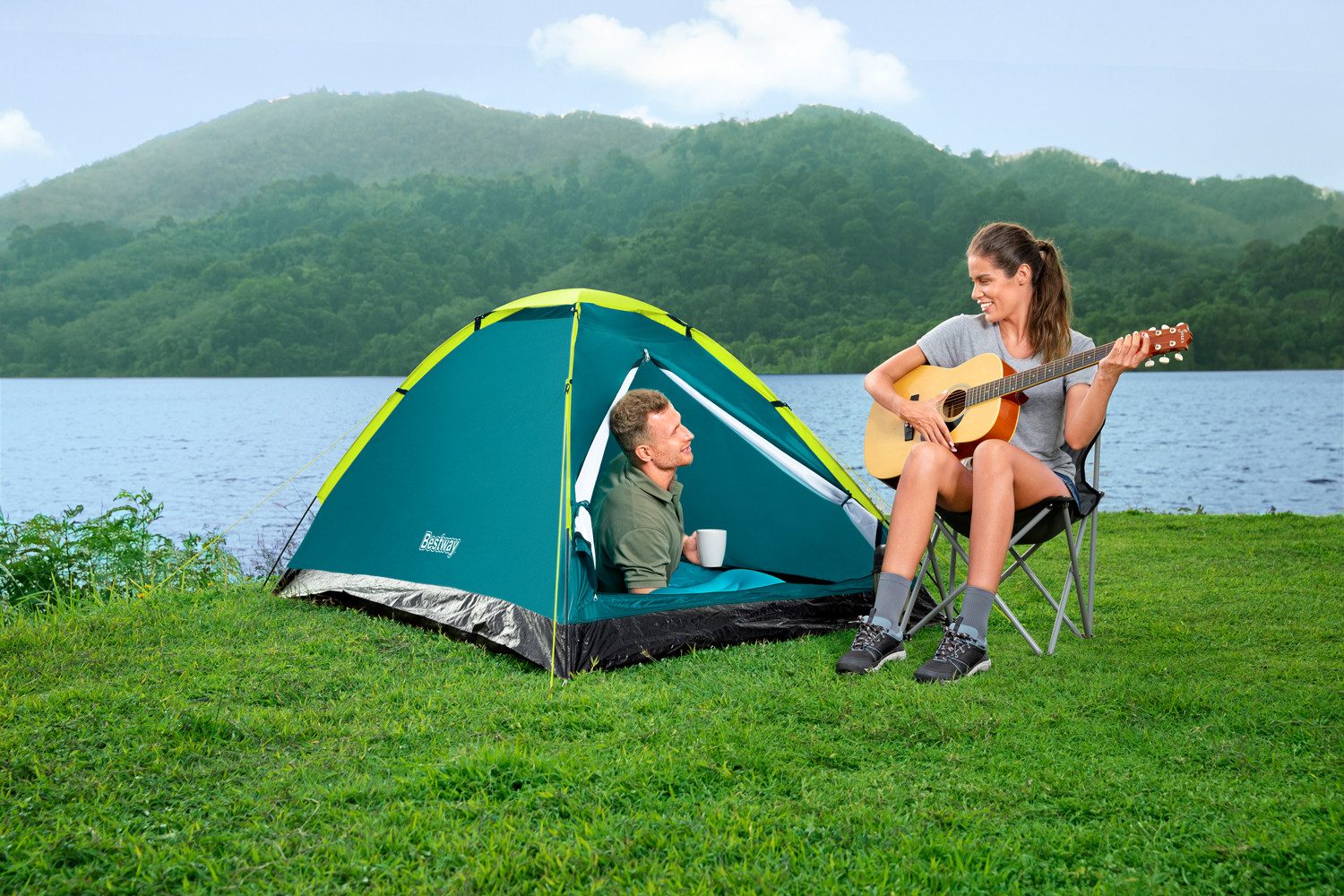 Bestway Kuppelzelt 3-Personen Cool Dome 3 günstig online kaufen