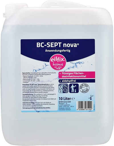 Eilfix Home BC-Sept nova anwendungsfertiges Flächendesinfektionsmittel Oberflächen-Desinfektionsmittel