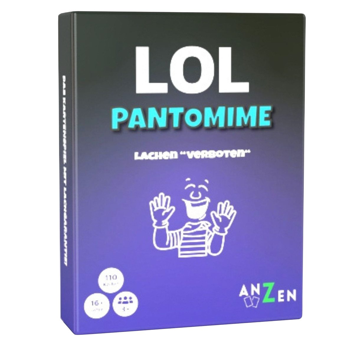 Anzen Spiel Partyspiele LOL Pantomime