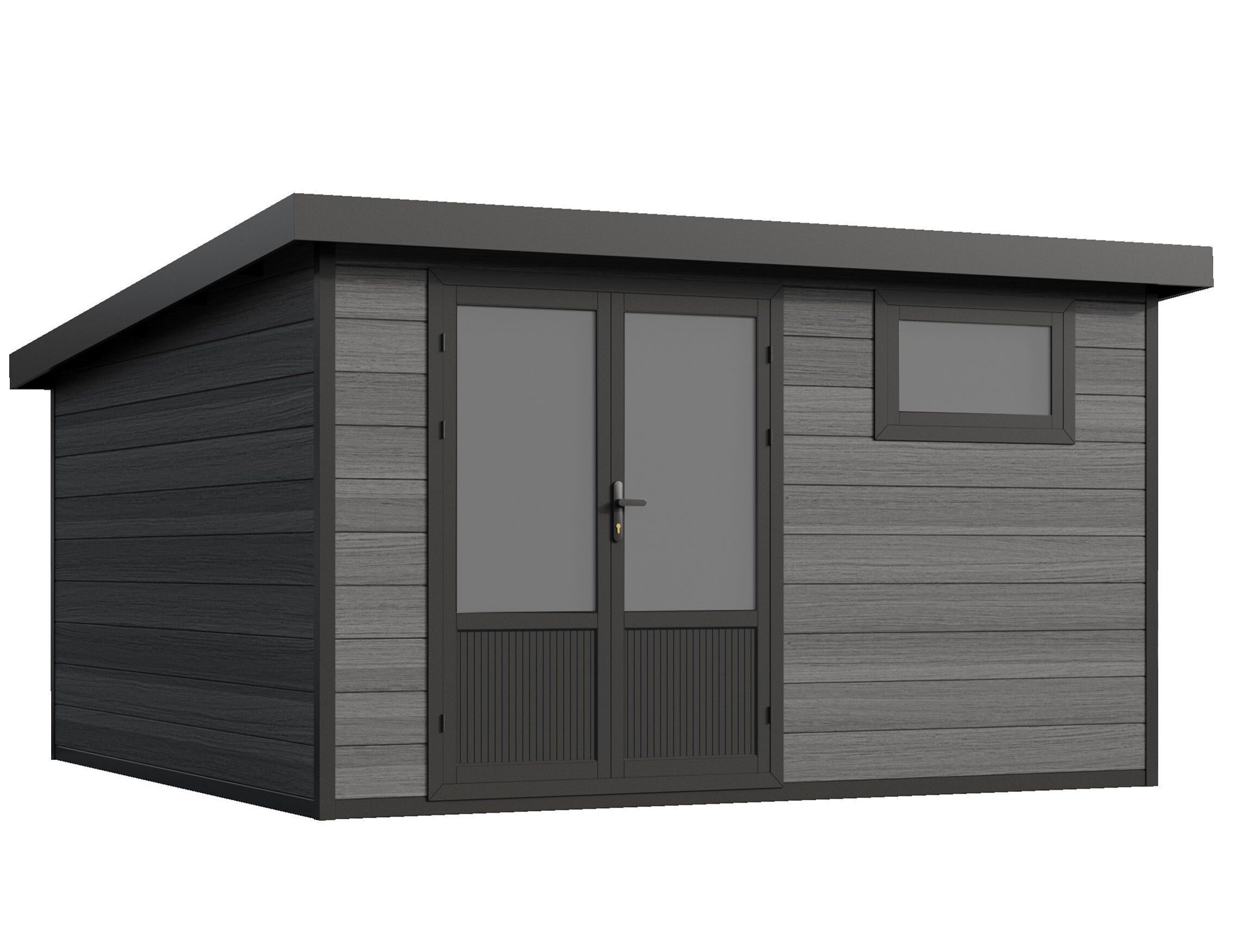 Fjordholz Gartenhaus Style DeLuxe 13,70 m² günstig online kaufen