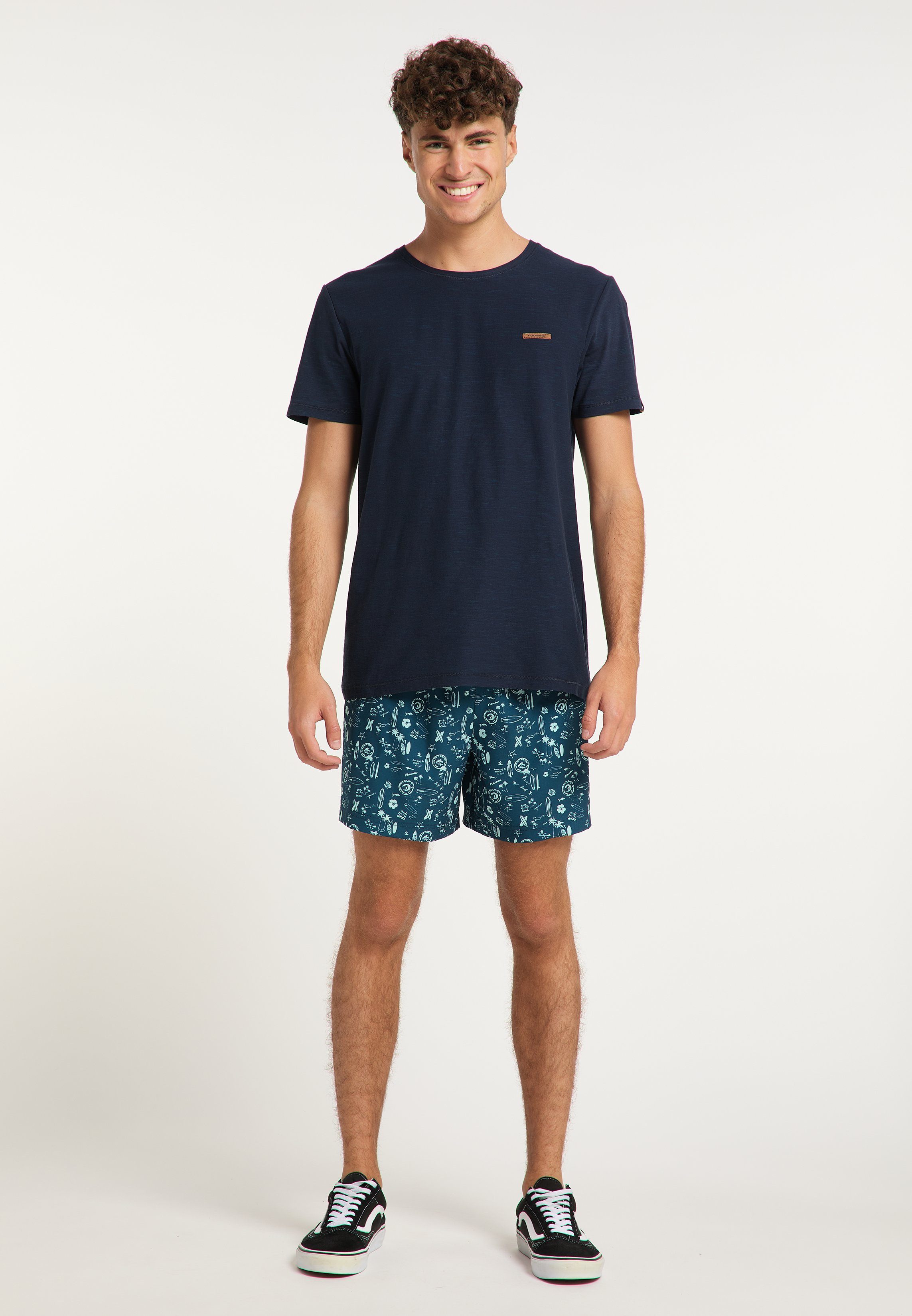 Ragwear Shorts STANNIS Nachhaltige & Vegane Mode DEEP OCEAN