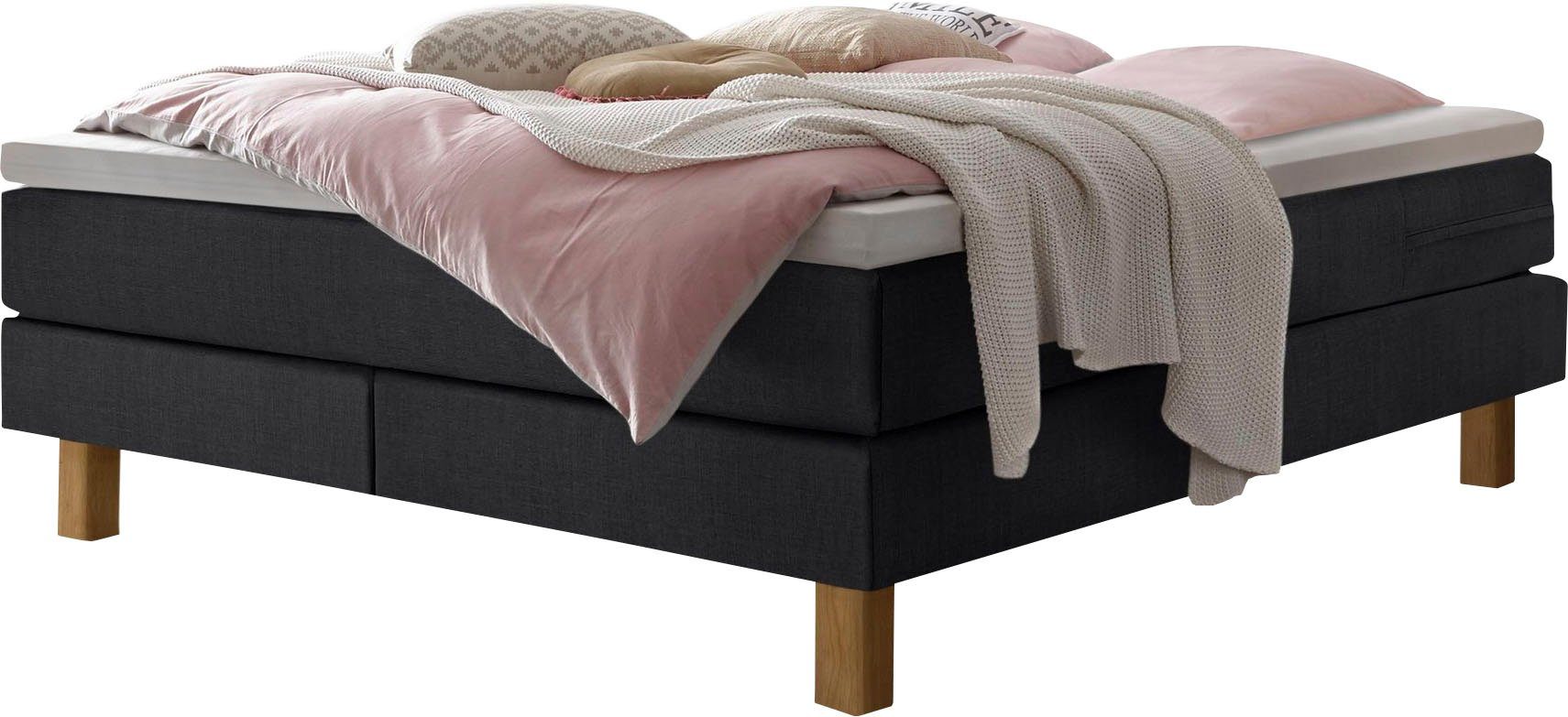 HASENA Boxspringbett Isoba, ohne Kopfteil, frei günstig online kaufen