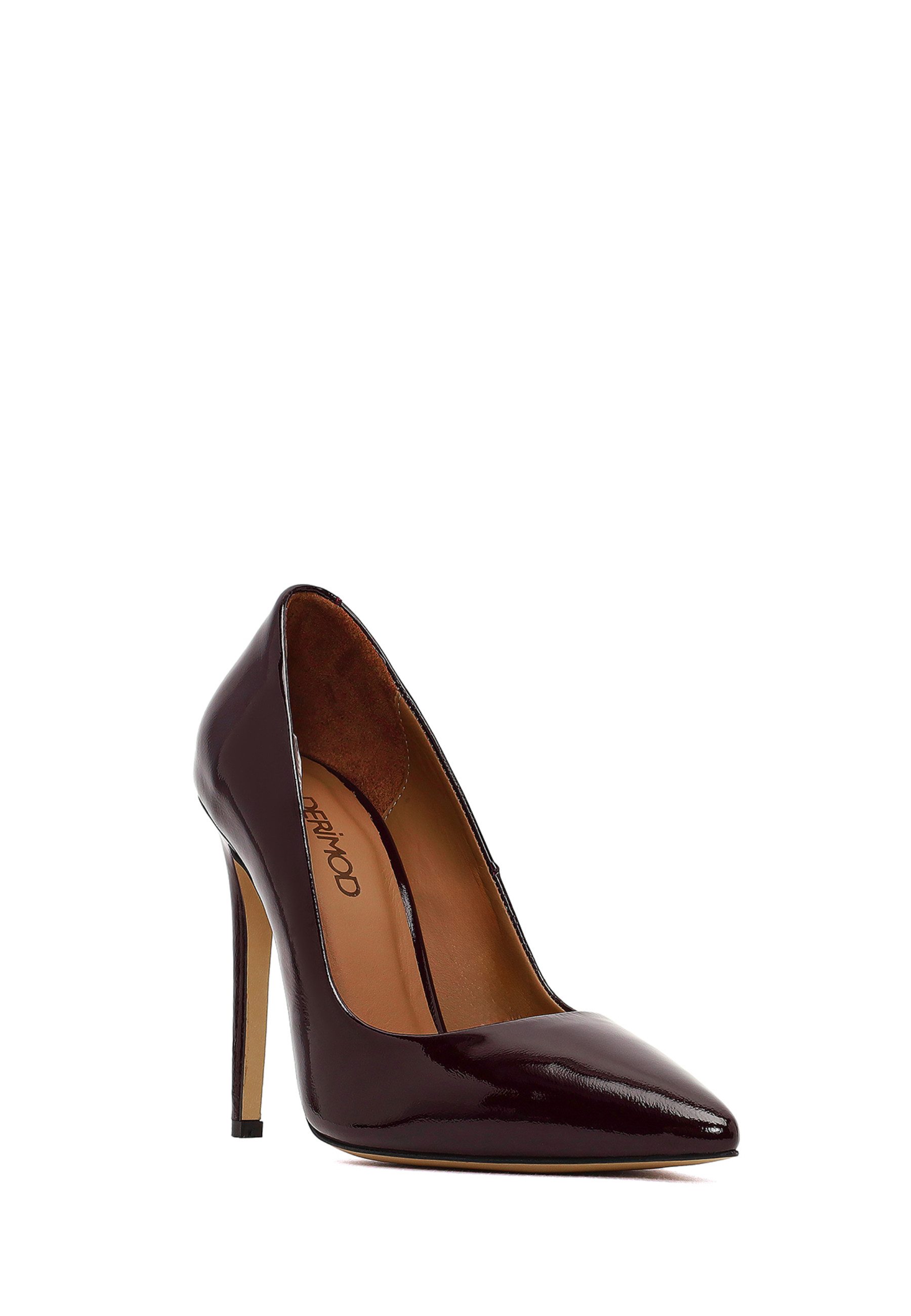 Derimod High Heels aus Lackleder Pumps Lederfutter, TPU Sohle, Absatz 9 cm