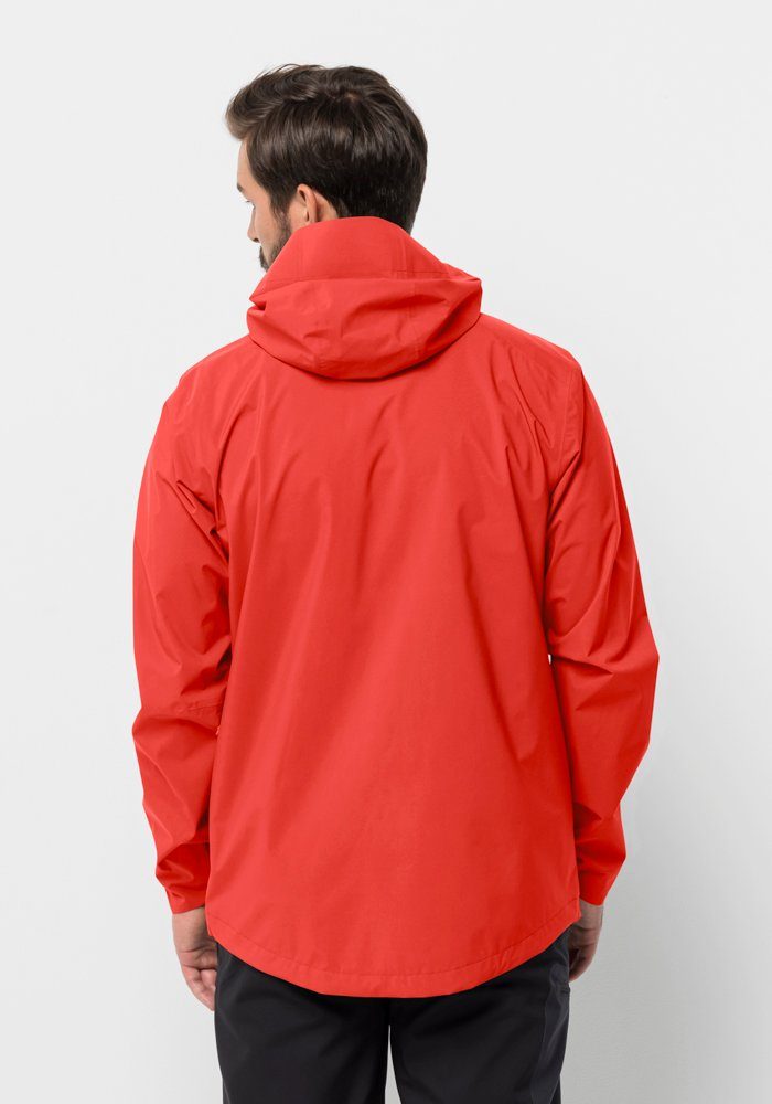 Wolfskin strong-red JKT Jack 2.5L ELSBERG M Outdoorjacke