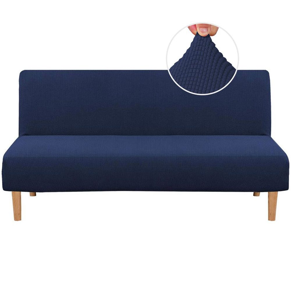 FOUORTUNATE-BEE Sofahusse Sofabezug für armloses Sofa, Modern Sofaüberwurf günstig online kaufen