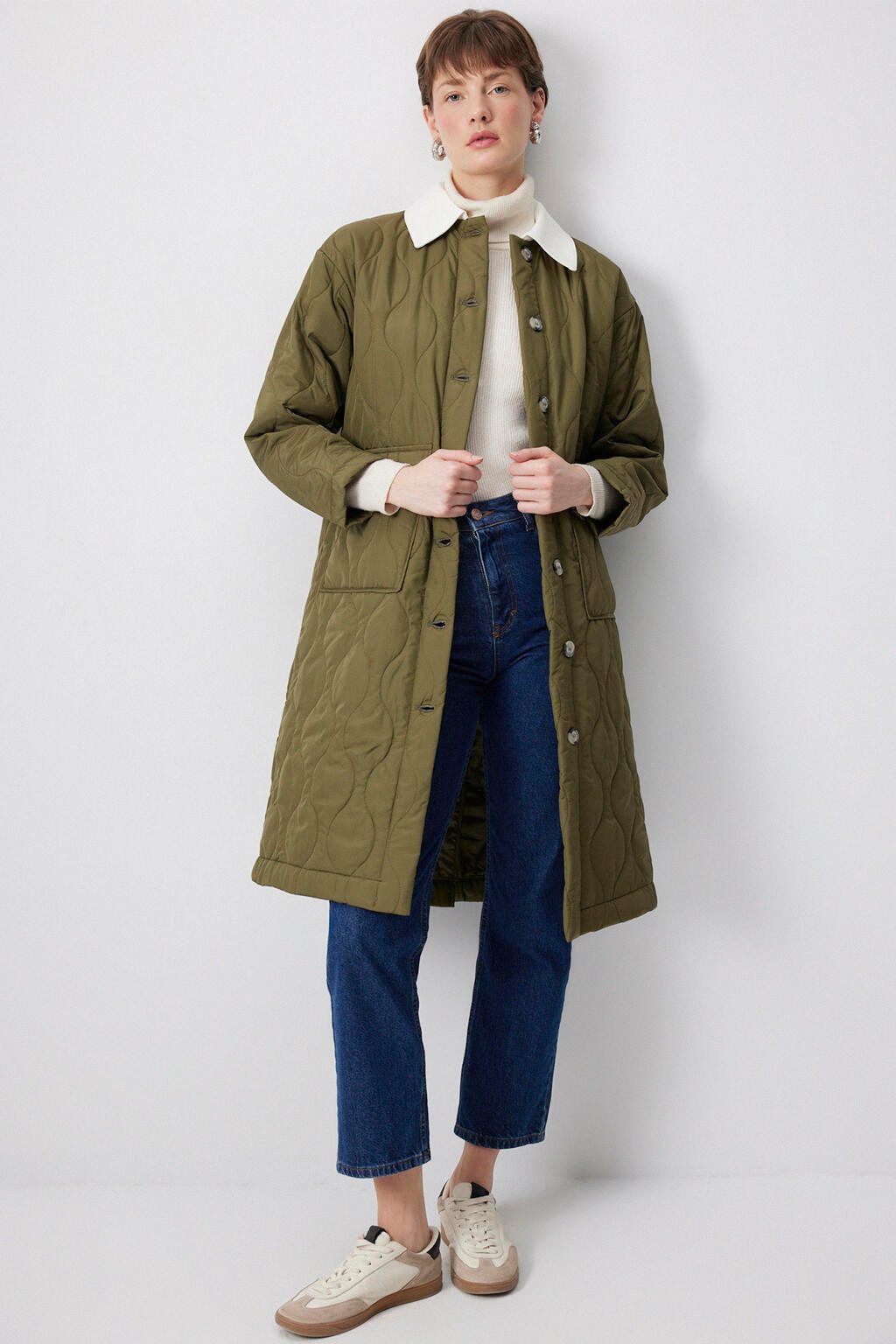 touche prive Funktionsmantel LANGE STEPPJACKE