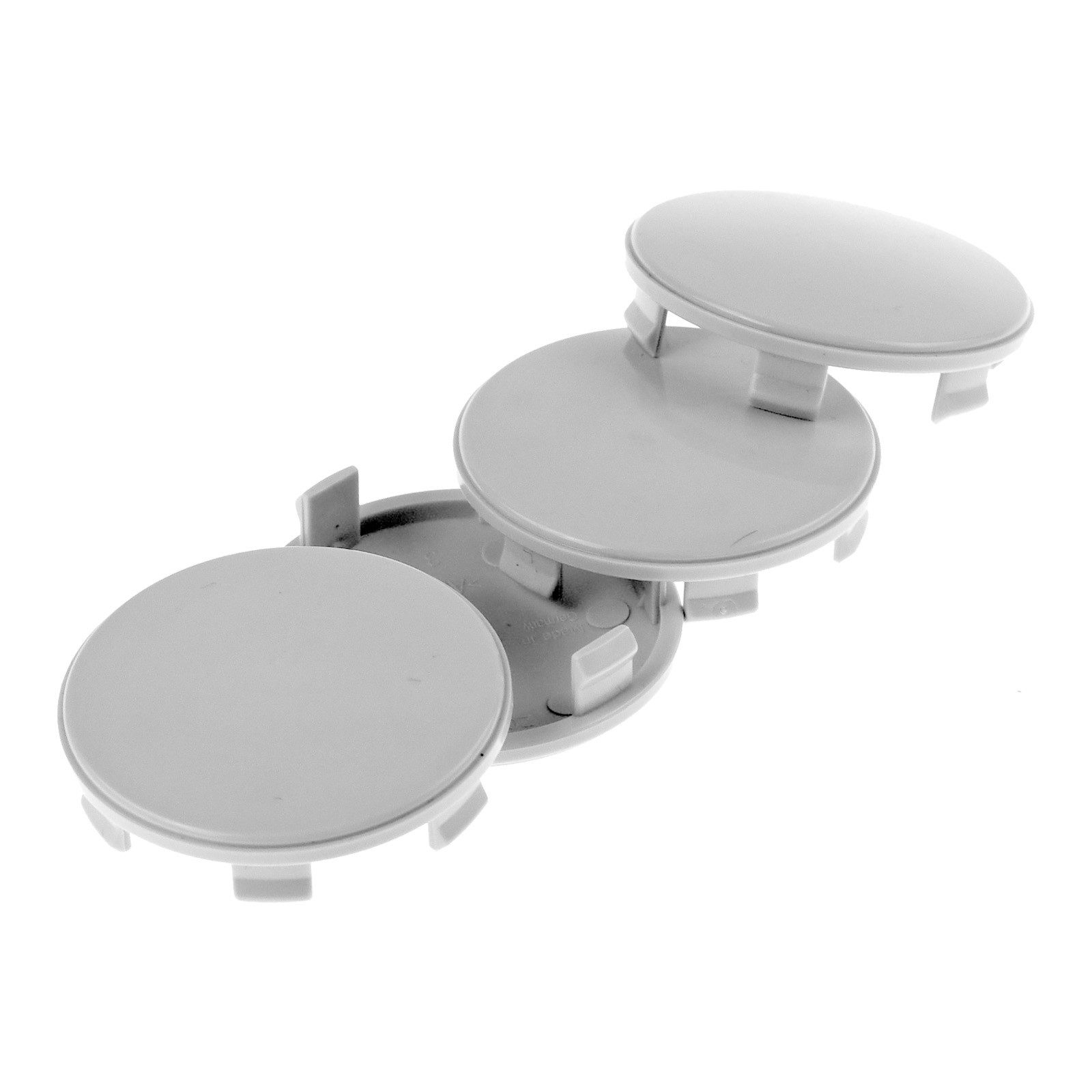 BRANDT AUTOMOTIVE Wheel Cap 4x 60mm Hub Caps Wheel Hub Caps Grey Domed for Brock RC