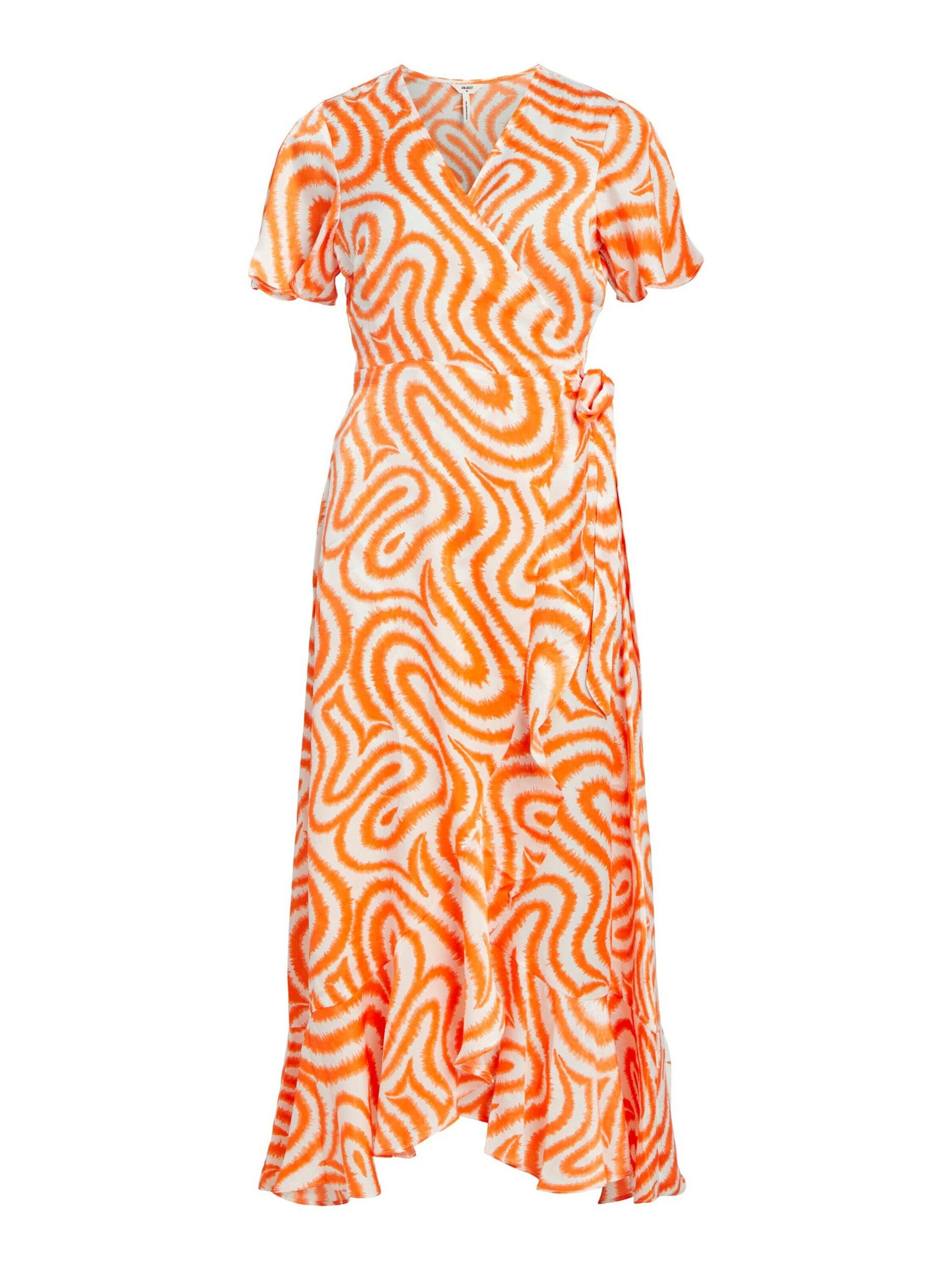 Object Sommerkleid Green Papaya (1-tlg) Wickel-Design