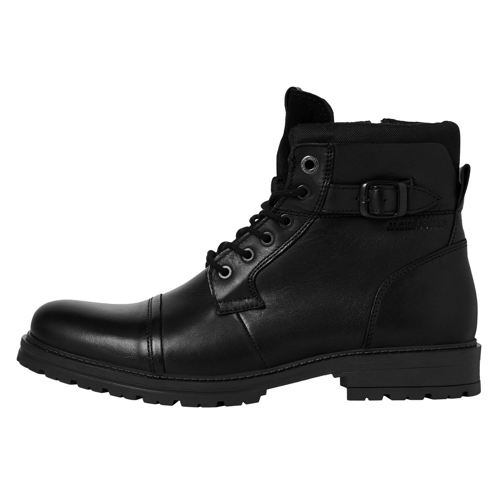 Jack & Jones JFWDEXTER Leather Boot SN Stiefel mit seitlichem Reißverschlus günstig online kaufen