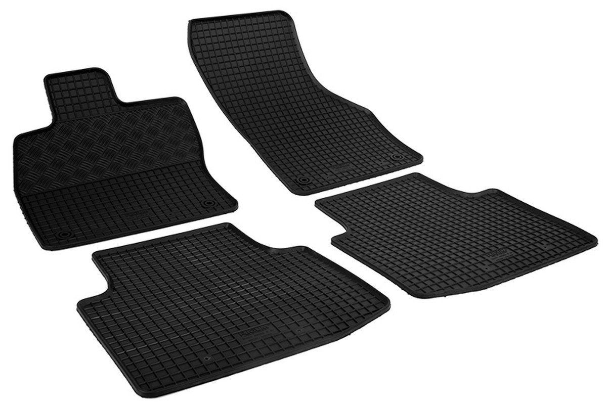 AZUGA Auto-Fußmatten Gummi-Fußmatten passend für Skoda Superb III (3V) ab 6/2015, für Skoda Superb 5-türer Combi,5-türer Fließheck