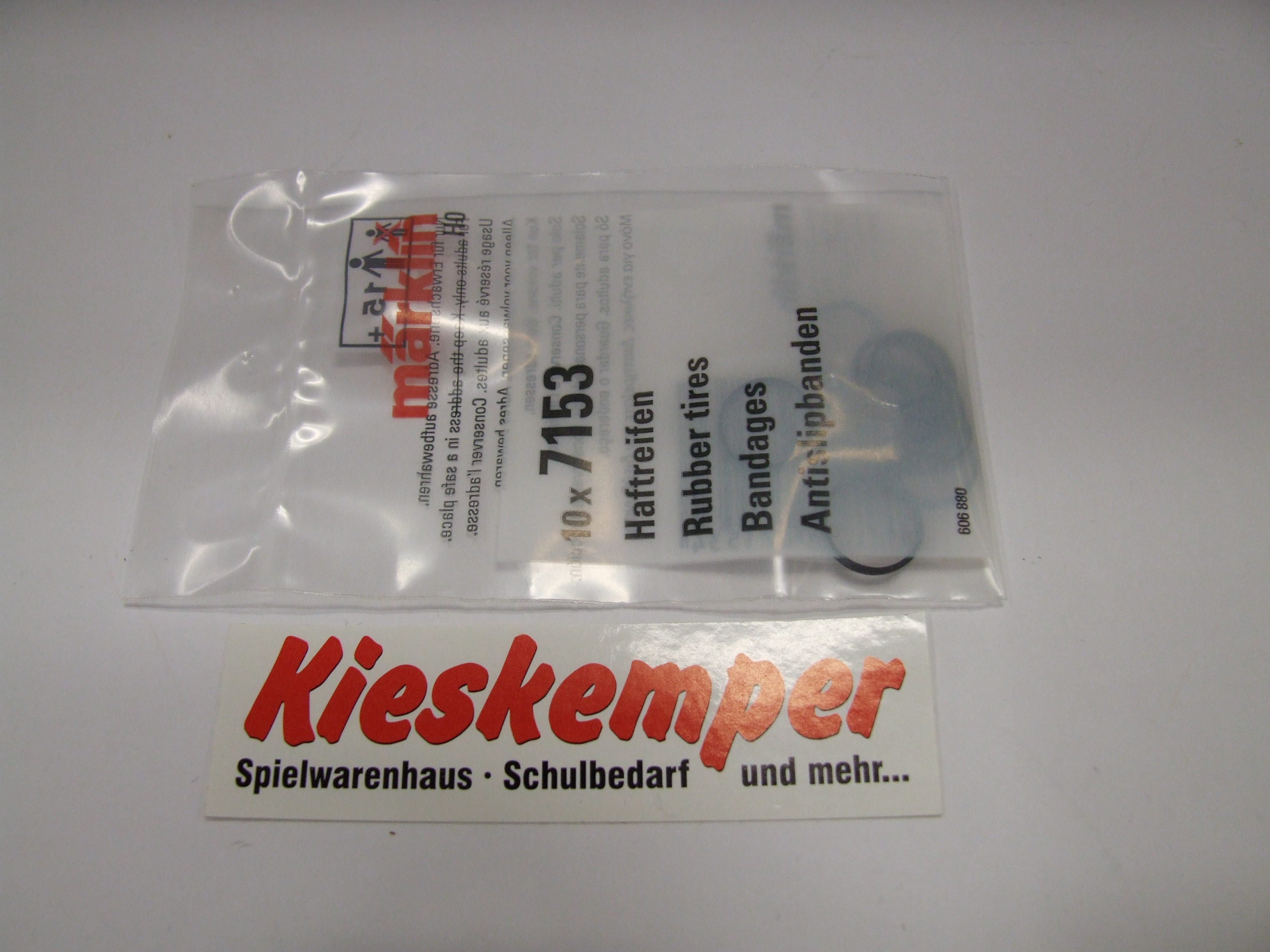 Märklin Modelleisenbahn-Set Märklin 7153 Haftreifen ø11mm (10 St., Rad H0