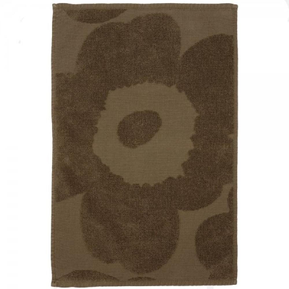 Marimekko Badetücher Gästehandtuch Unikko Dark Sand günstig online kaufen