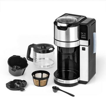 BEEM Filterkaffeemaschine, 1.25l Kaffeekanne, FRESH-AROMA-PURE inkl. Glaskanne