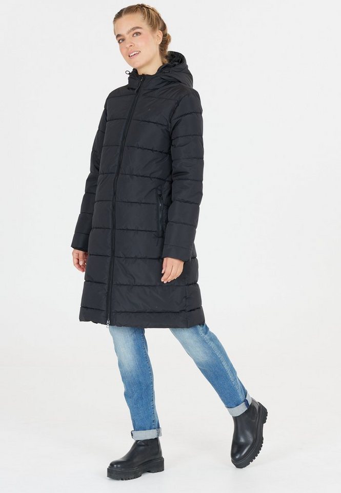 WHISTLER Wintermantel Amaret mit Kunstdaunenpolster und 2-Wege- Reißverschluss, Gesteppte Jacke im langen Schnitt von WHISTLER für Damen