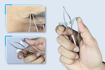 SMI Augenbrauenpinzette Augenbrauen pinzette automatisch haarpinzette augenbrauen zupfen, gerade