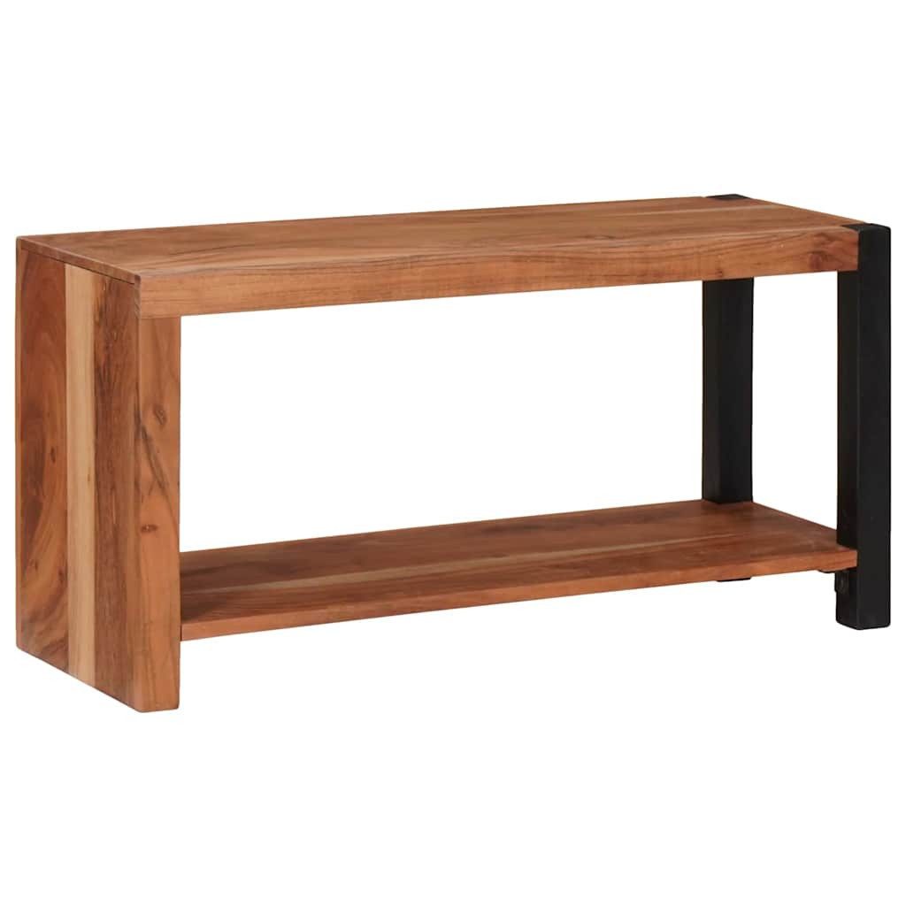 vidaXL Bücherregal Bücherregal Braun 80 x 30 x 40 cm Massivholz, 1-tlg.