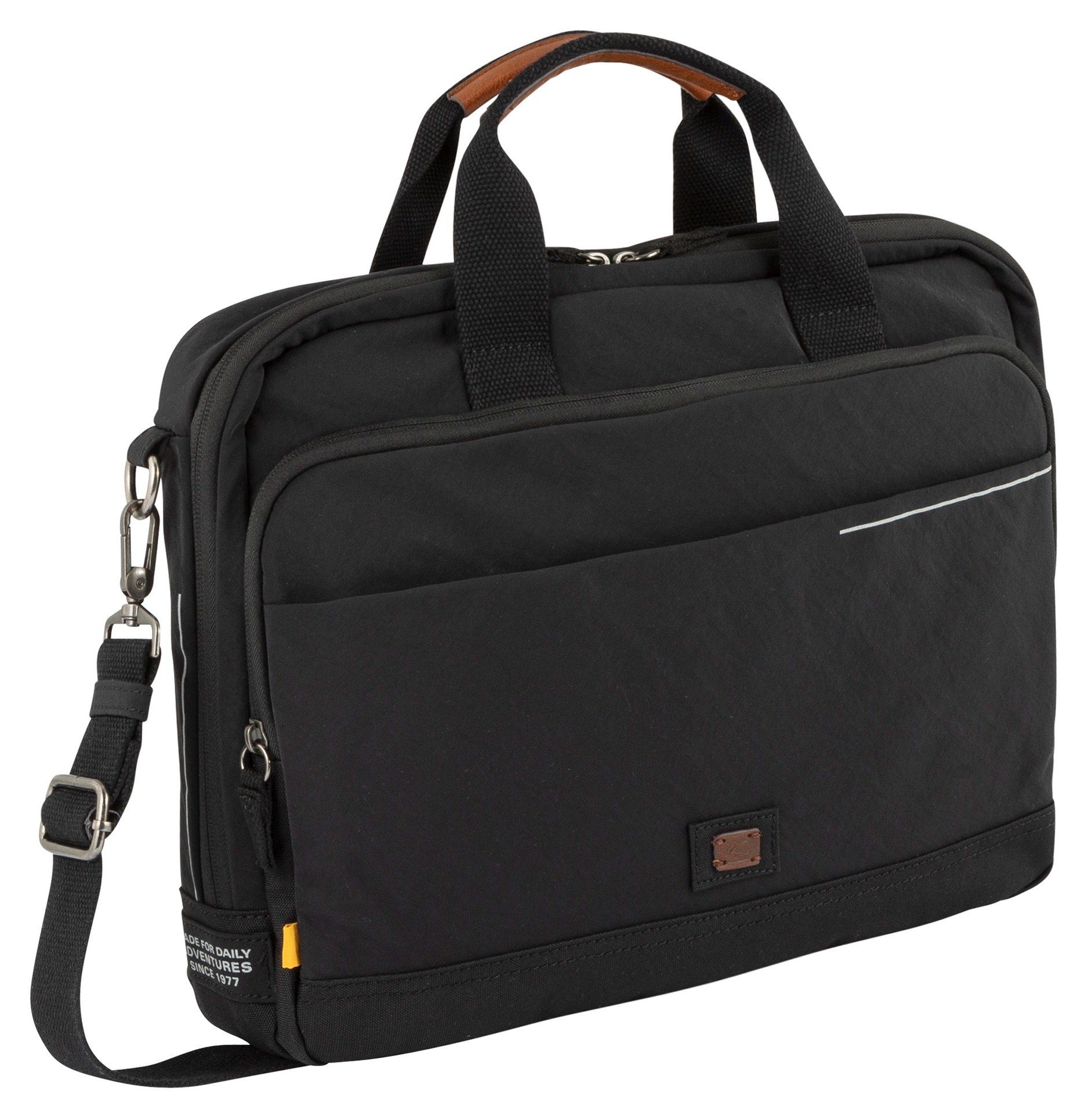 camel active Messenger Bag CITY BB Business bag, im praktischen Design Black