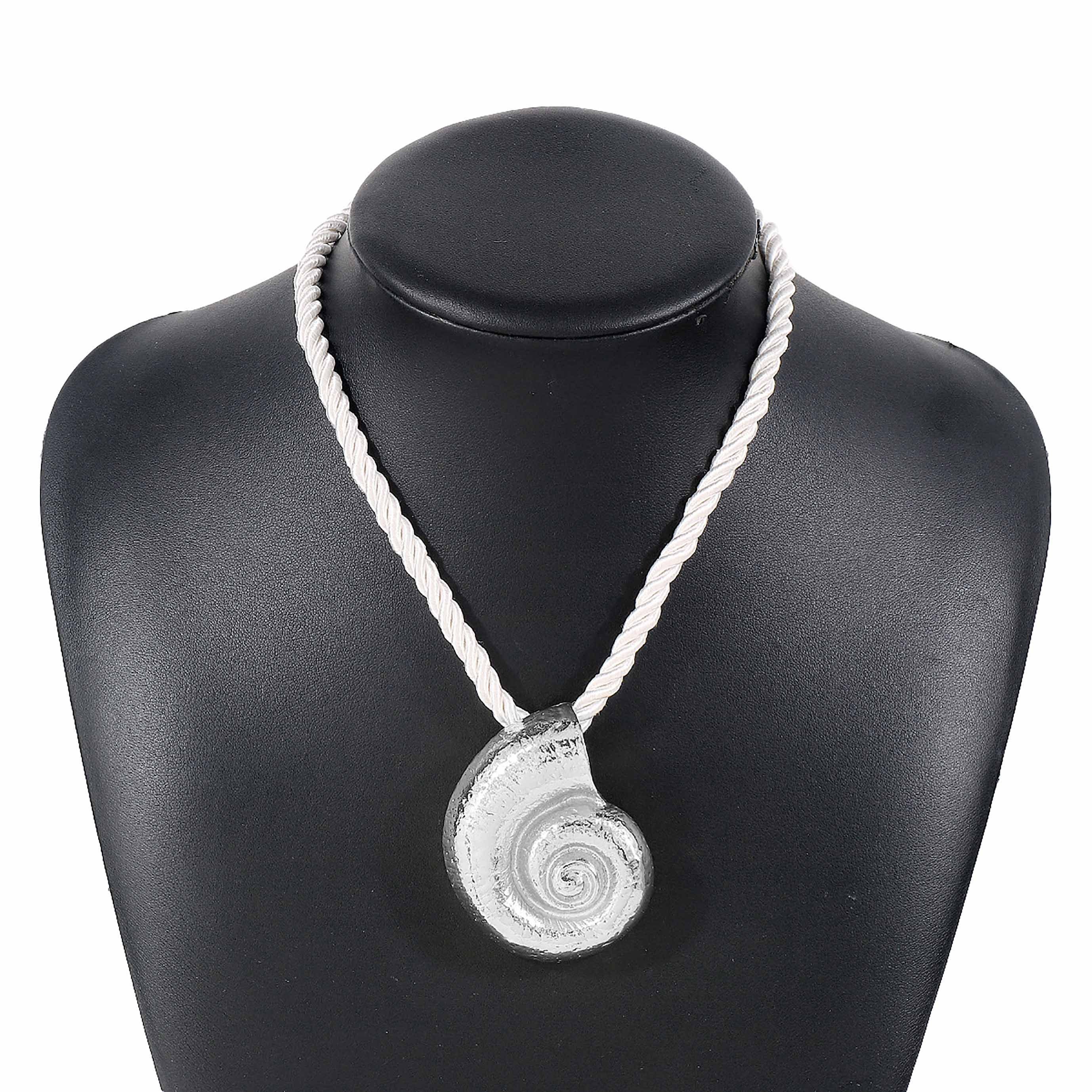 SRRINM Choker Spirale Form Metall Halskette für Frauen