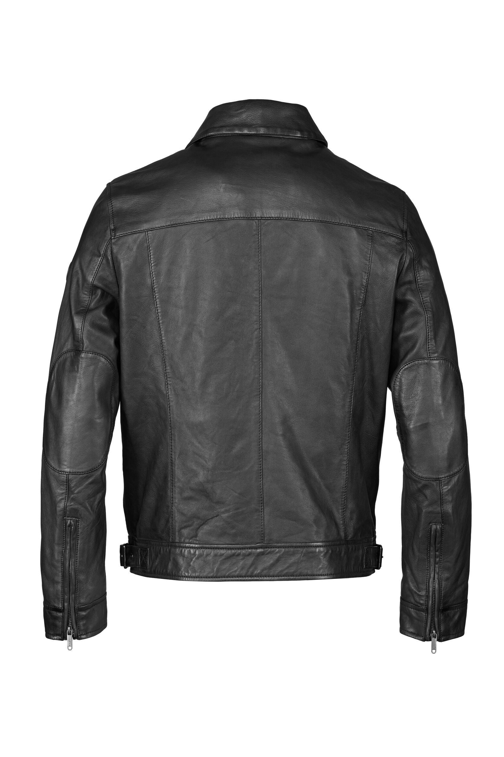 bugatti Lederjacke BUCASIMIRO (1-St) aus weichem Leder