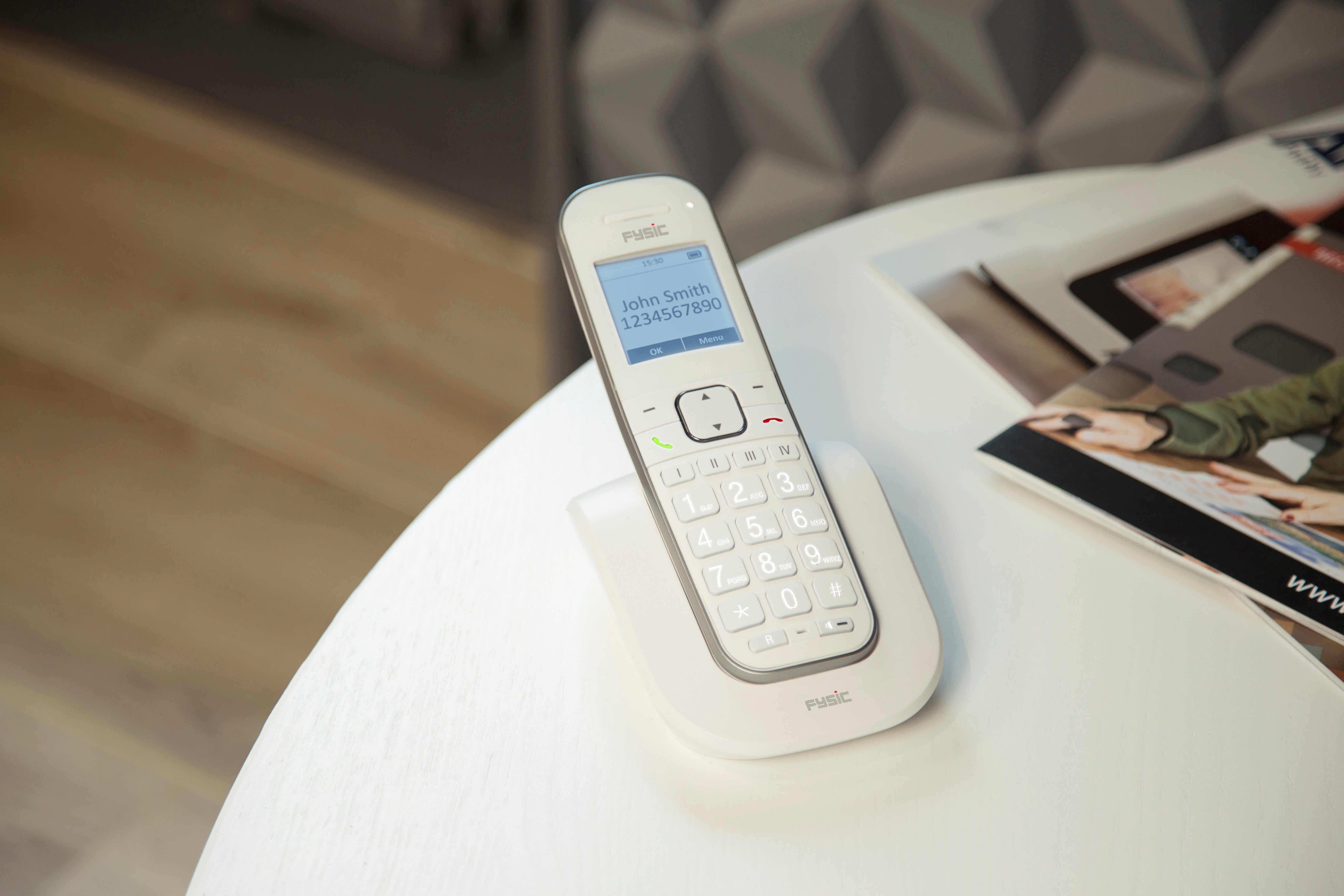 Seniorentelefon DUO (Mobilteile: 2, Seniorentelefon Fysic Tasten) mit FX-9000 schnurloses großen
