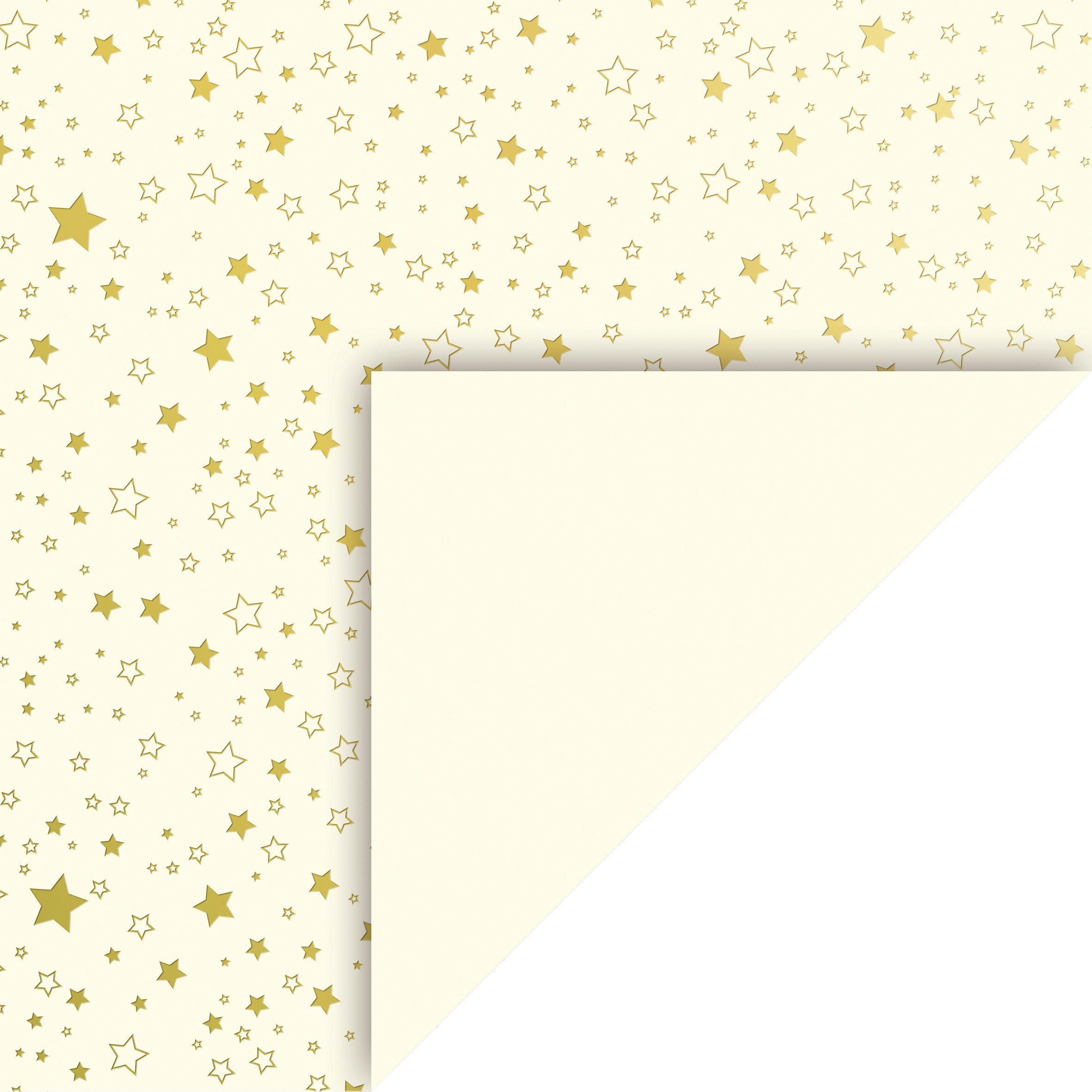 Thumbnail - Heyda Motivpapier Golden Stars, 50 cm x 70 cm