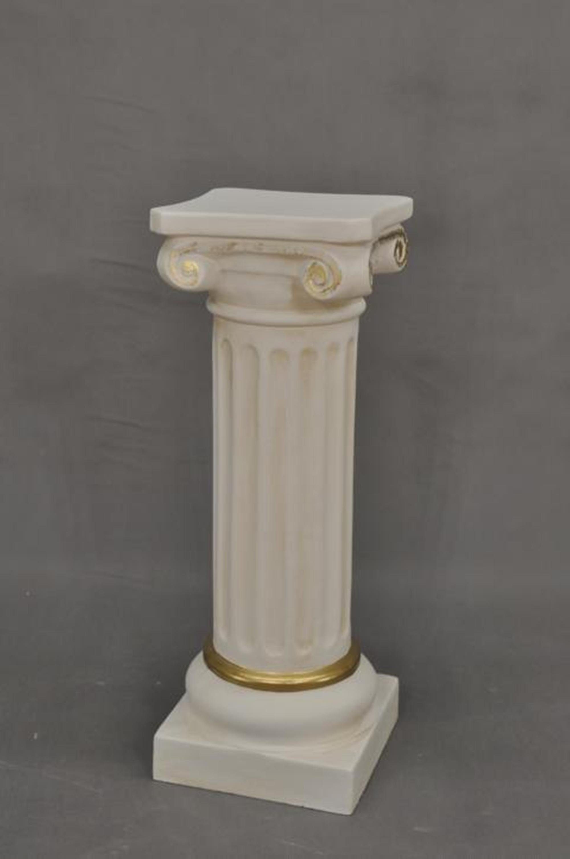 JVmoebel Dekosäule Säule Marmor Stil Dekoration Säulen Statue Skulptur Ständer Deko, Made in Europa