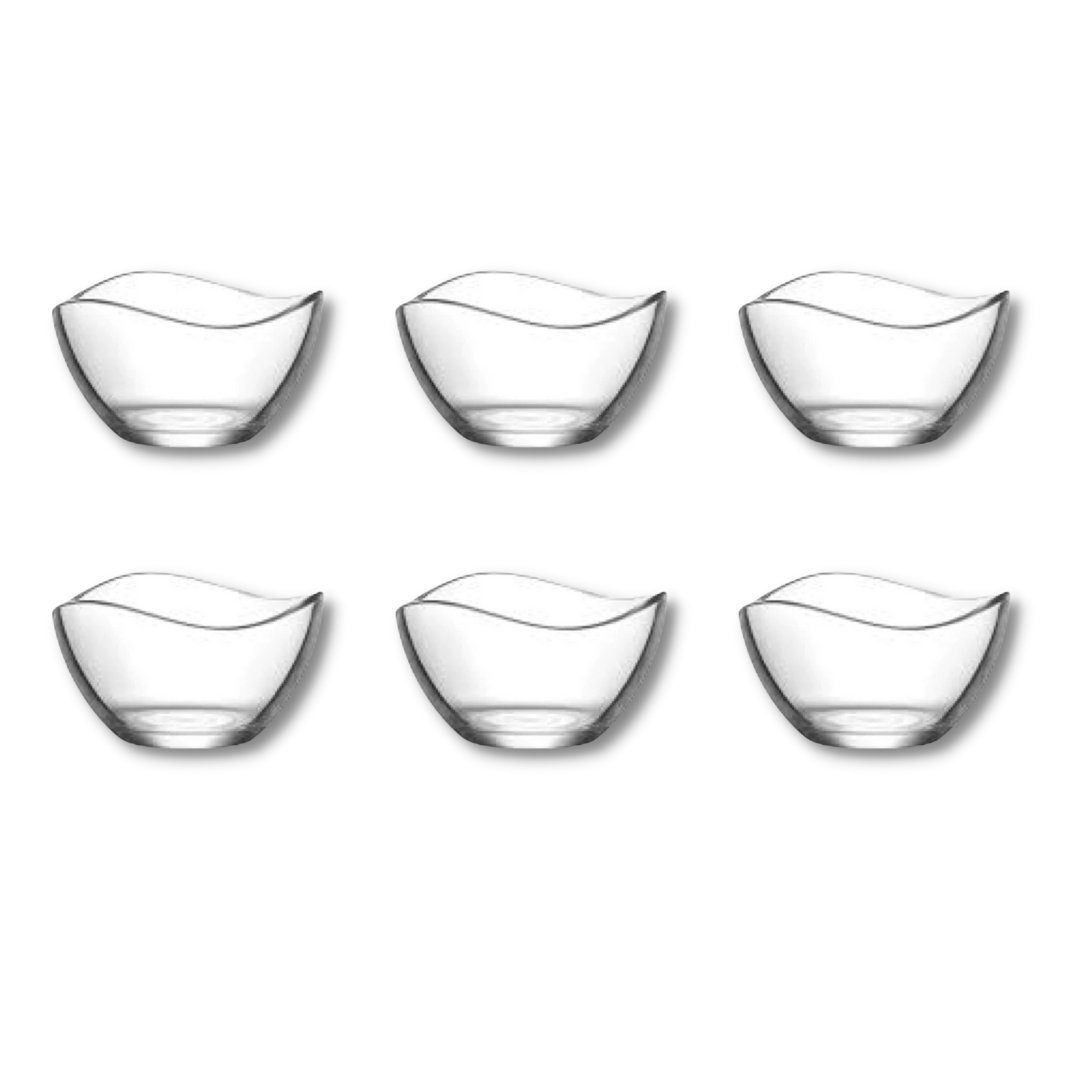 LAV Schale LAV Vira Mini Glasschalen – 65 ml (2 1/4 oz), 6er Set, (6-tlg)