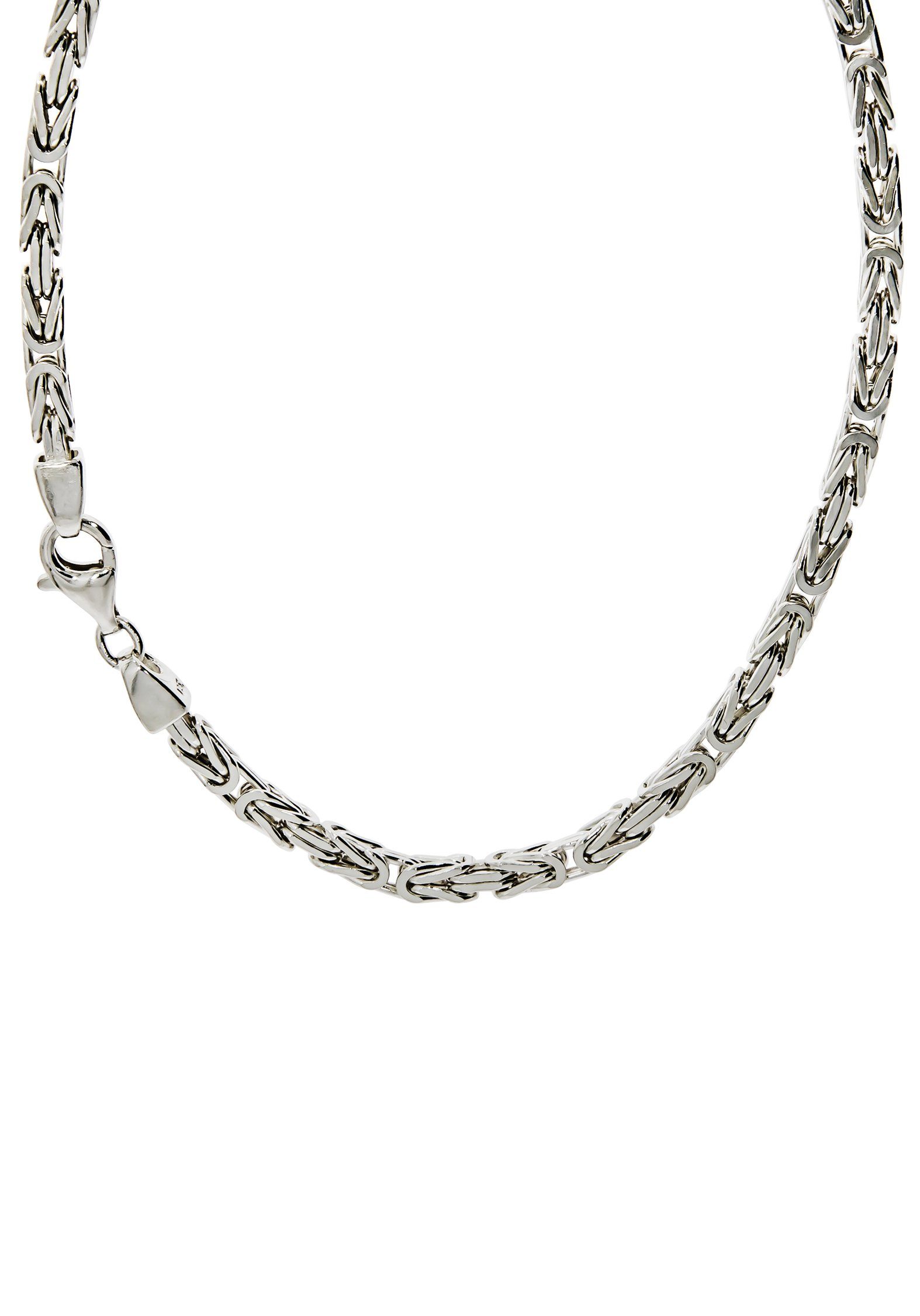 Firetti Kette ohne Anhänger Schmuck Geschenk Silber 925 Halsschmuck  Halskette Königskette, zu Hoodie, Shirt, Jeans, Sneaker! Anlass Geburtstag  Weihnachten, Echtschmuck Echtsilber Silberschmuck Silber 925 - silberfarben  oder vergoldet