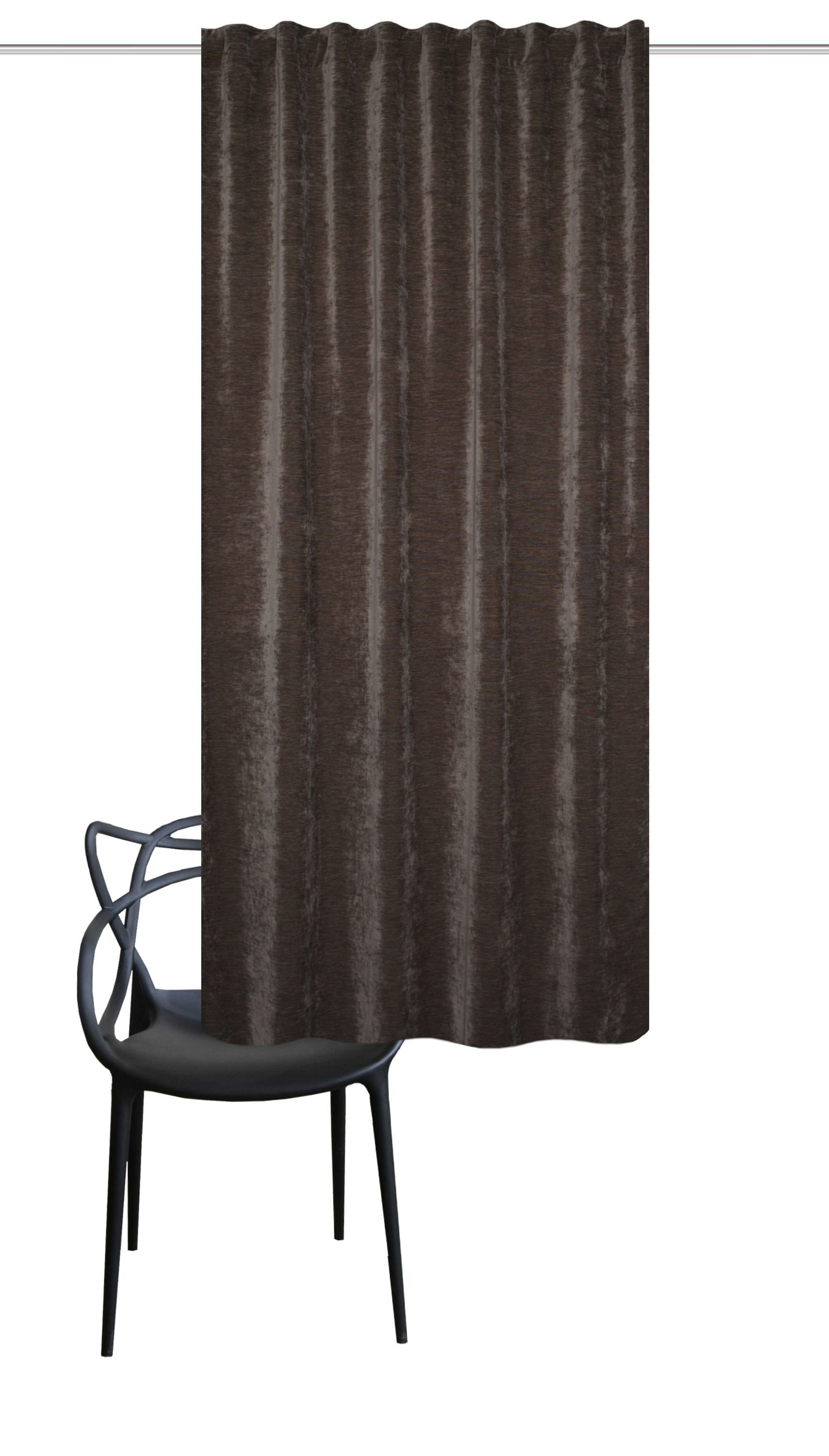 HOME WOHNIDEEN Vorhang 085425 Fertigschal Thermo-Chenille günstig online kaufen