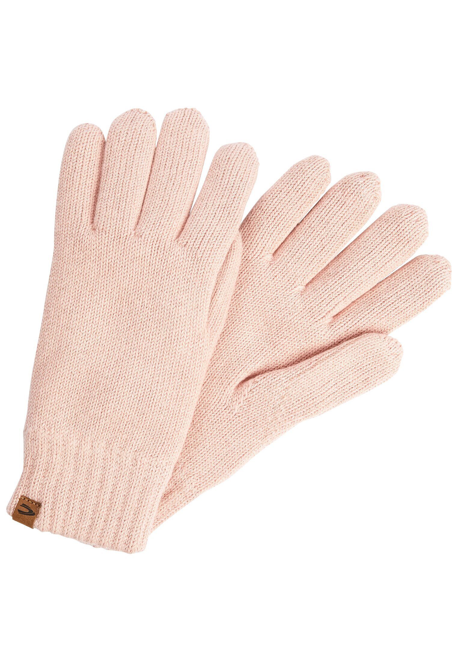 Strickhandschuhe aus einem Baumwoll-Kaschmir-Mix