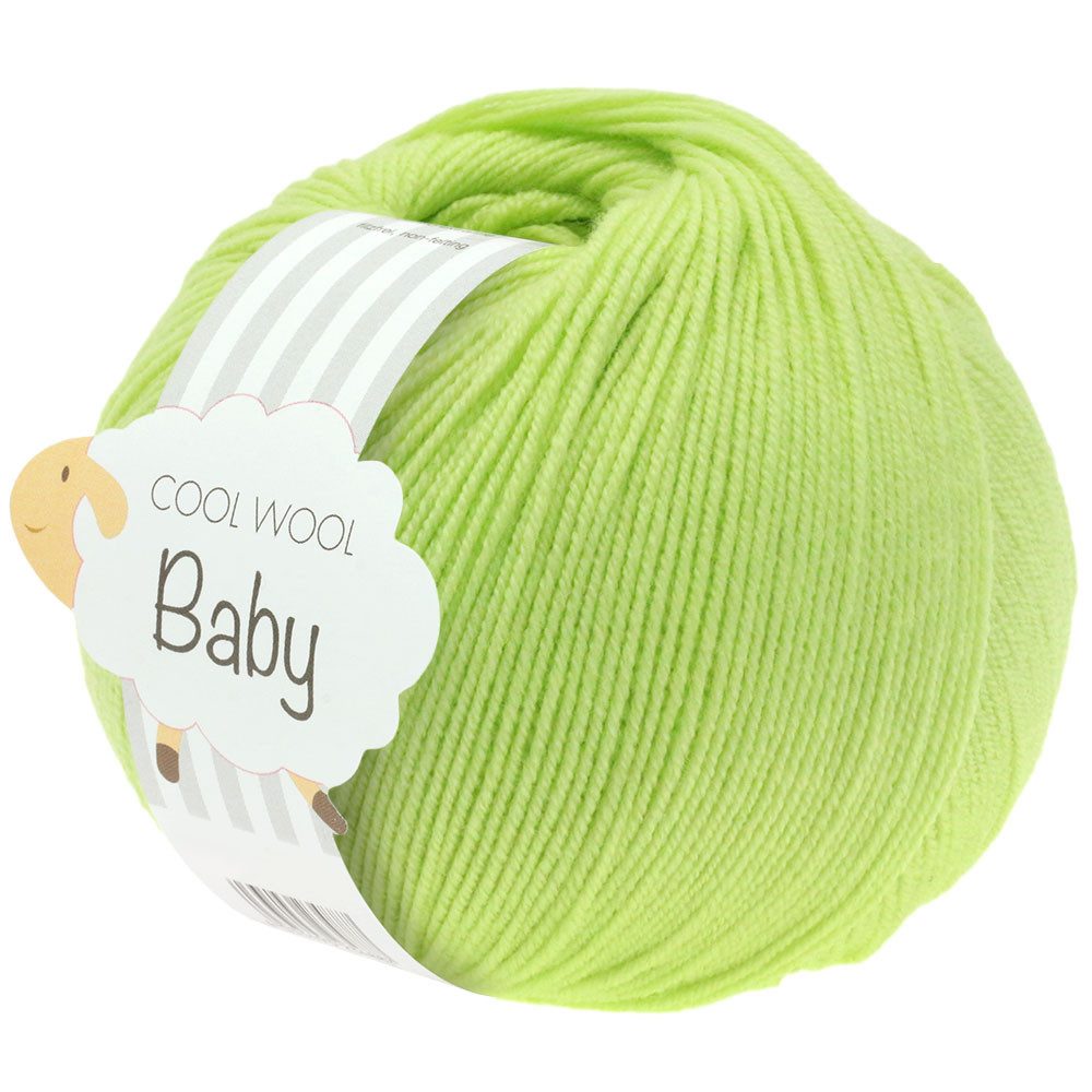 LANA GROSSA Cool Wool Baby Häkelwolle, 220 m