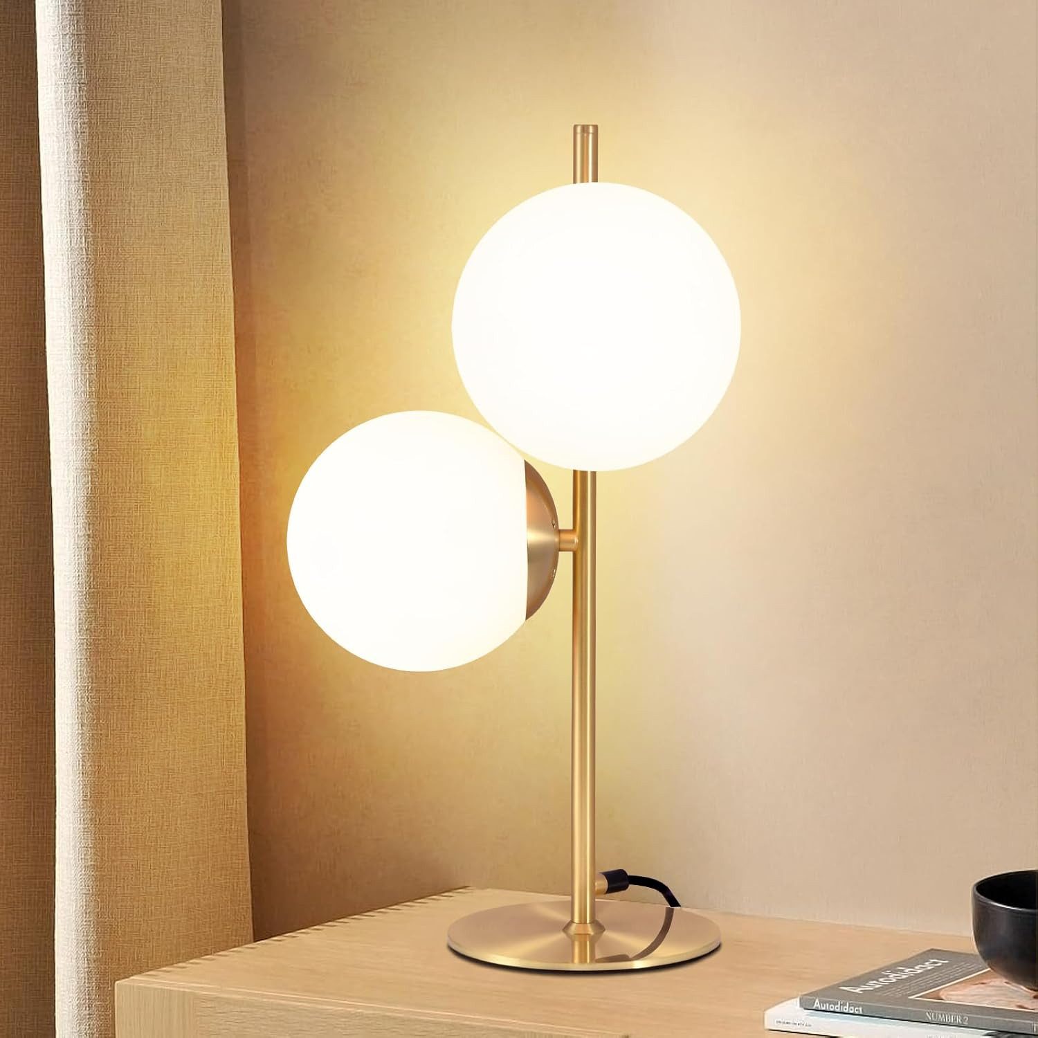 ZMH Tischleuchte Tischlampe Nachttischlampe Vintage - günstig online kaufen