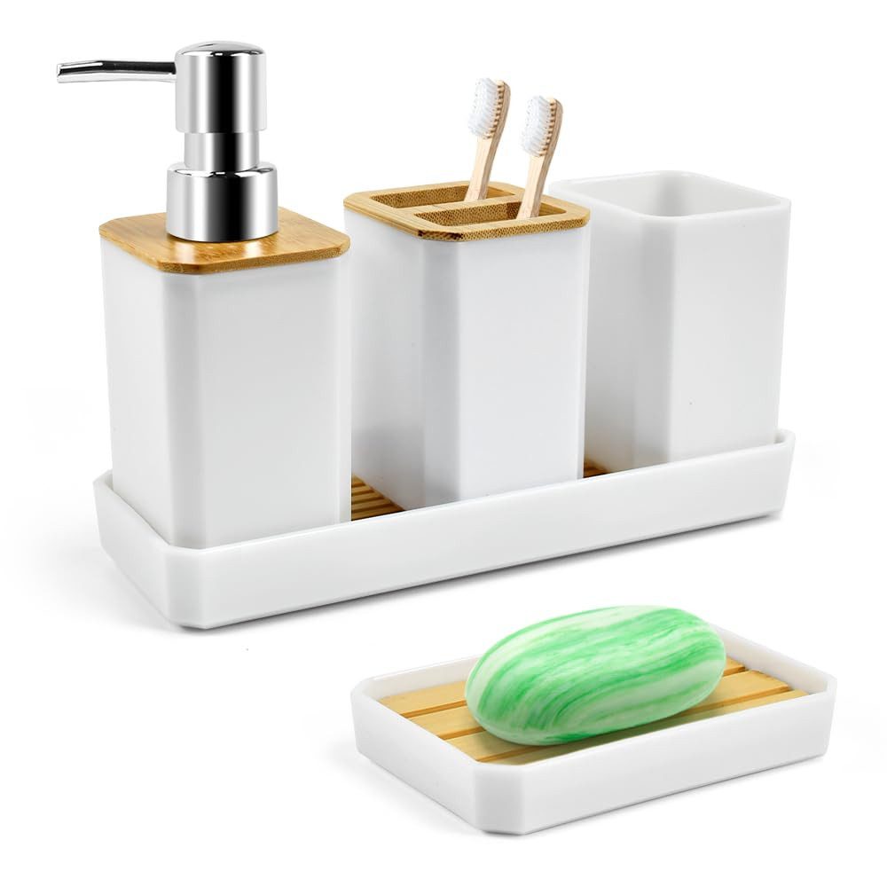 Coonoor Badaccessoire-Set Badezimmer Set 5 Teile, günstig online kaufen