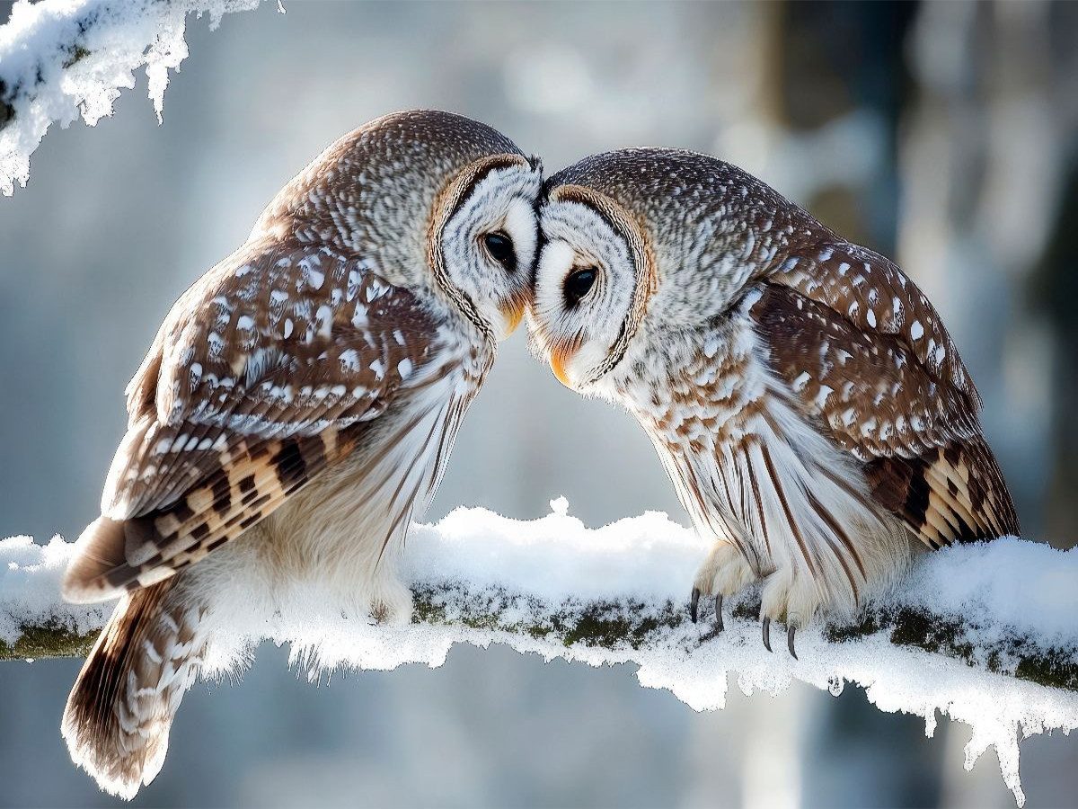 CALVENDO Puzzle CALVENDO Puzzle Gemeinsam durch den Winter, 1000 Teile Lege günstig online kaufen