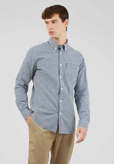 Ben Sherman Langarmhemd Signature Gingham Signature Lamgarm Gingham-Hemd