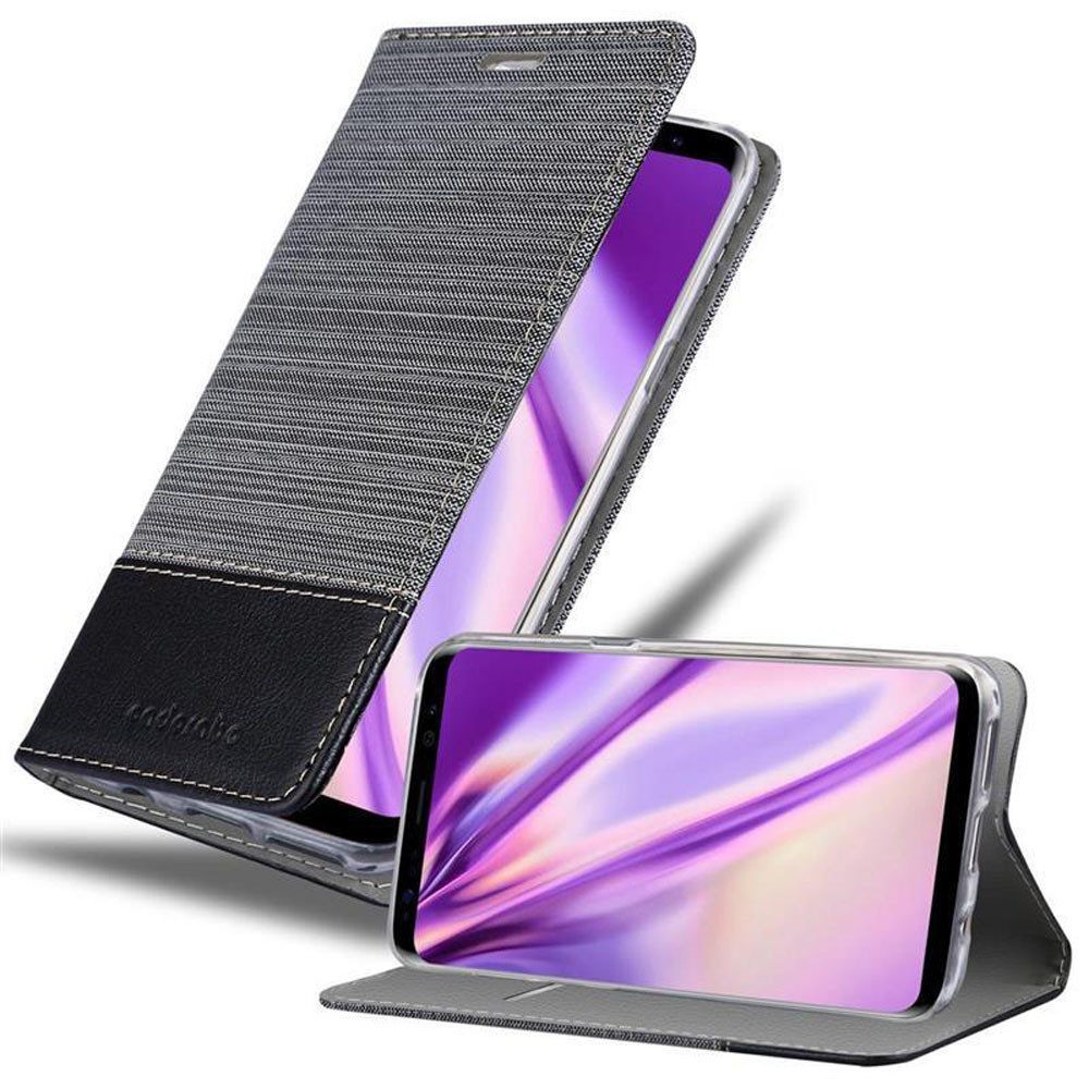 Cadorabo Handyhülle für Samsung Galaxy S8 PLUS Hülle Samsung Galaxy S8 PLUS, Klappbare Handy Schutzhülle - Hülle - mit Standfunktion und Kartenfach