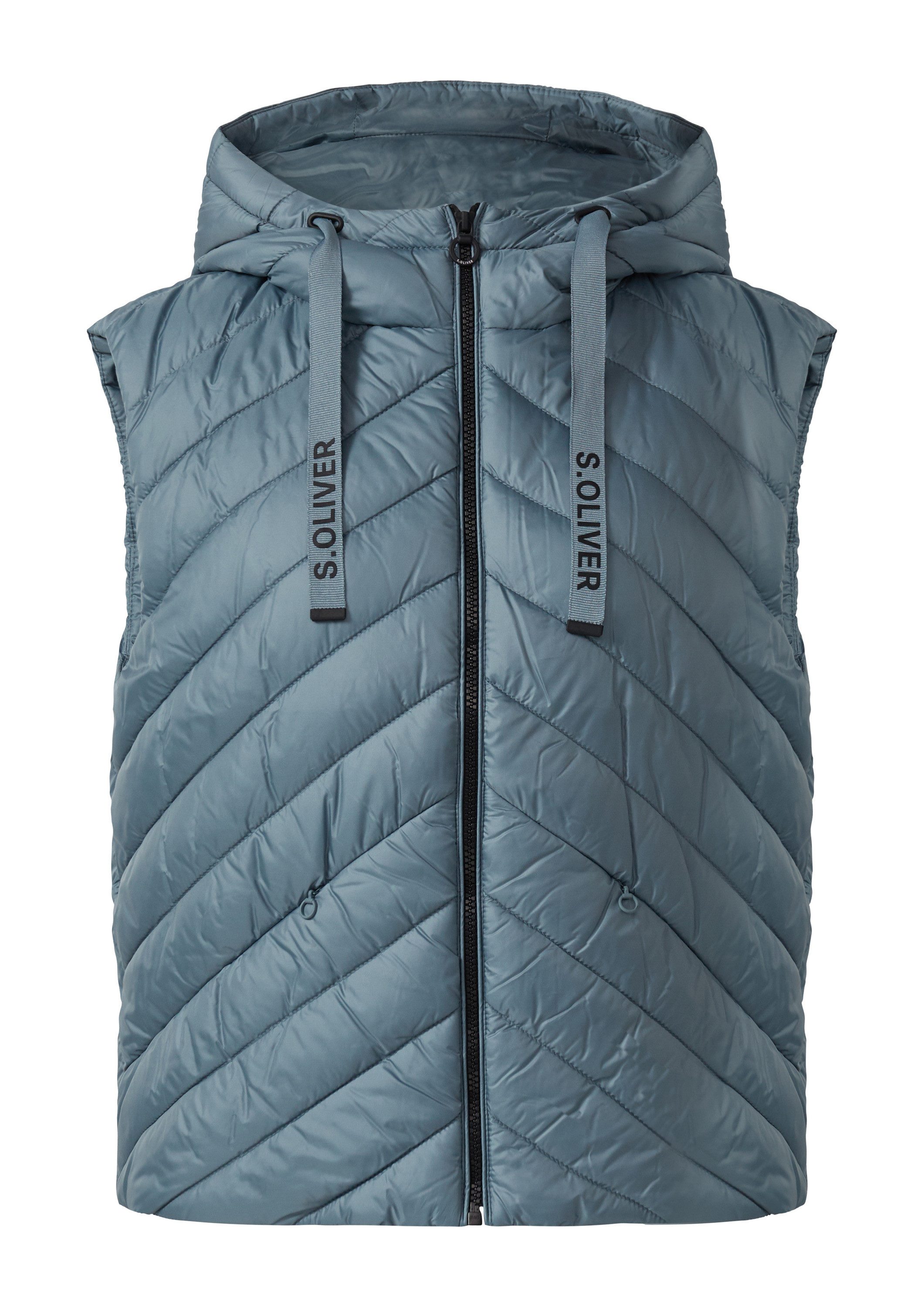 s.Oliver Outdoorjacke Outdoor-Weste Wattierte Steppweste im Relaxed Fit günstig online kaufen