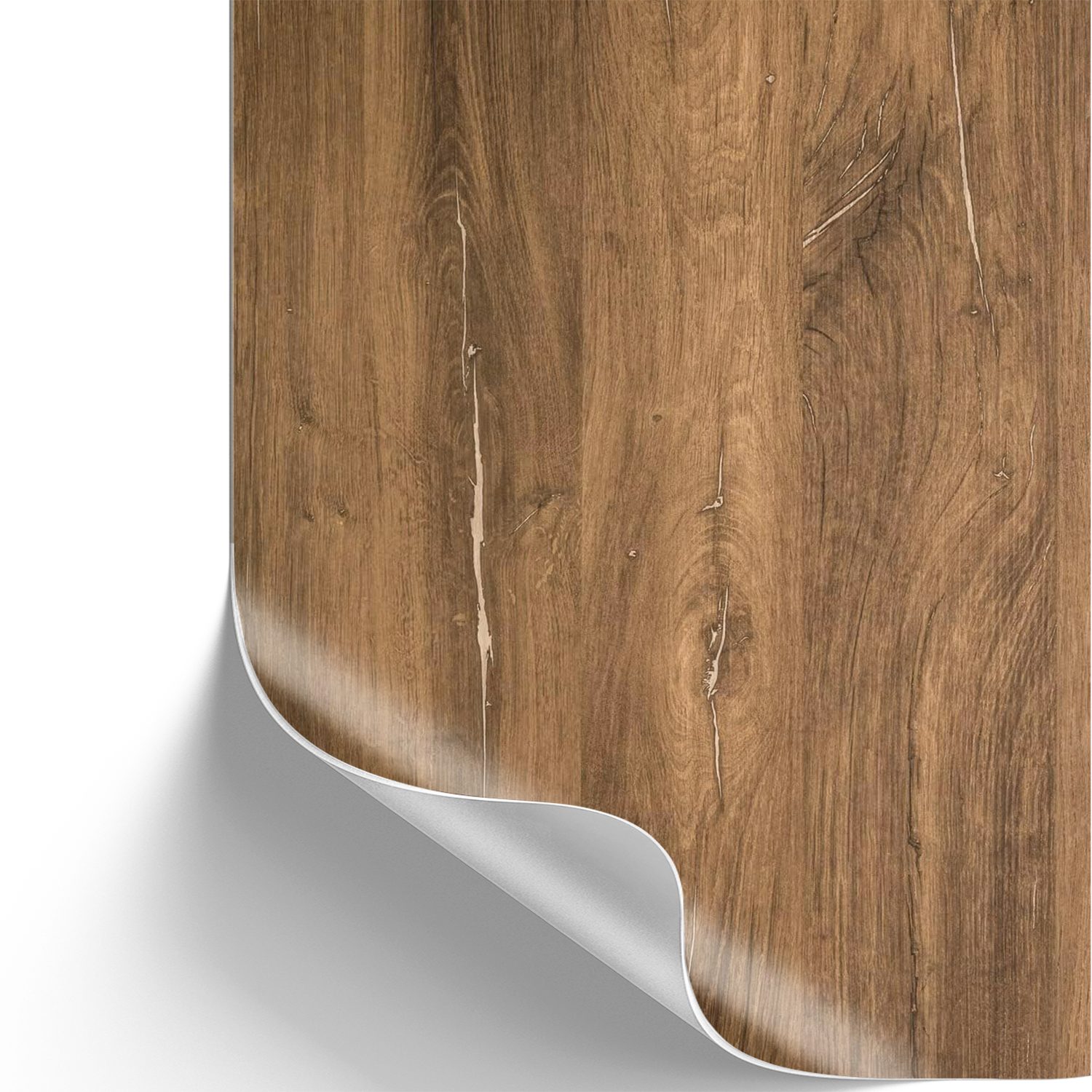 sa roca Möbelfolie 13,89/qm Klebefolie Möbel Küche Dekofolie Holzoptik Eiche Flagstaff, (Designfolie im Zuschnitt inkl. E-Book), Selbstklebefolie - Zuschneidbar, abwischbar & rückstandslos entfernbar