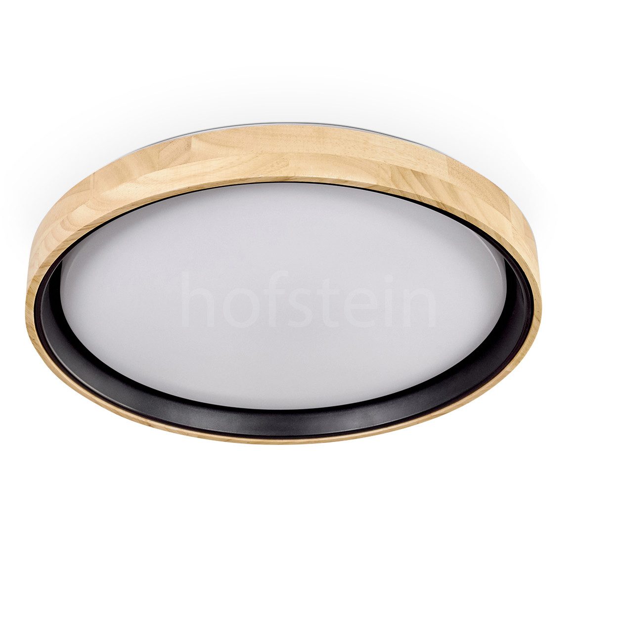 hofstein Deckenleuchte dimmbare Deckenleuchte aus Holz/Metall/Kunststoff günstig online kaufen