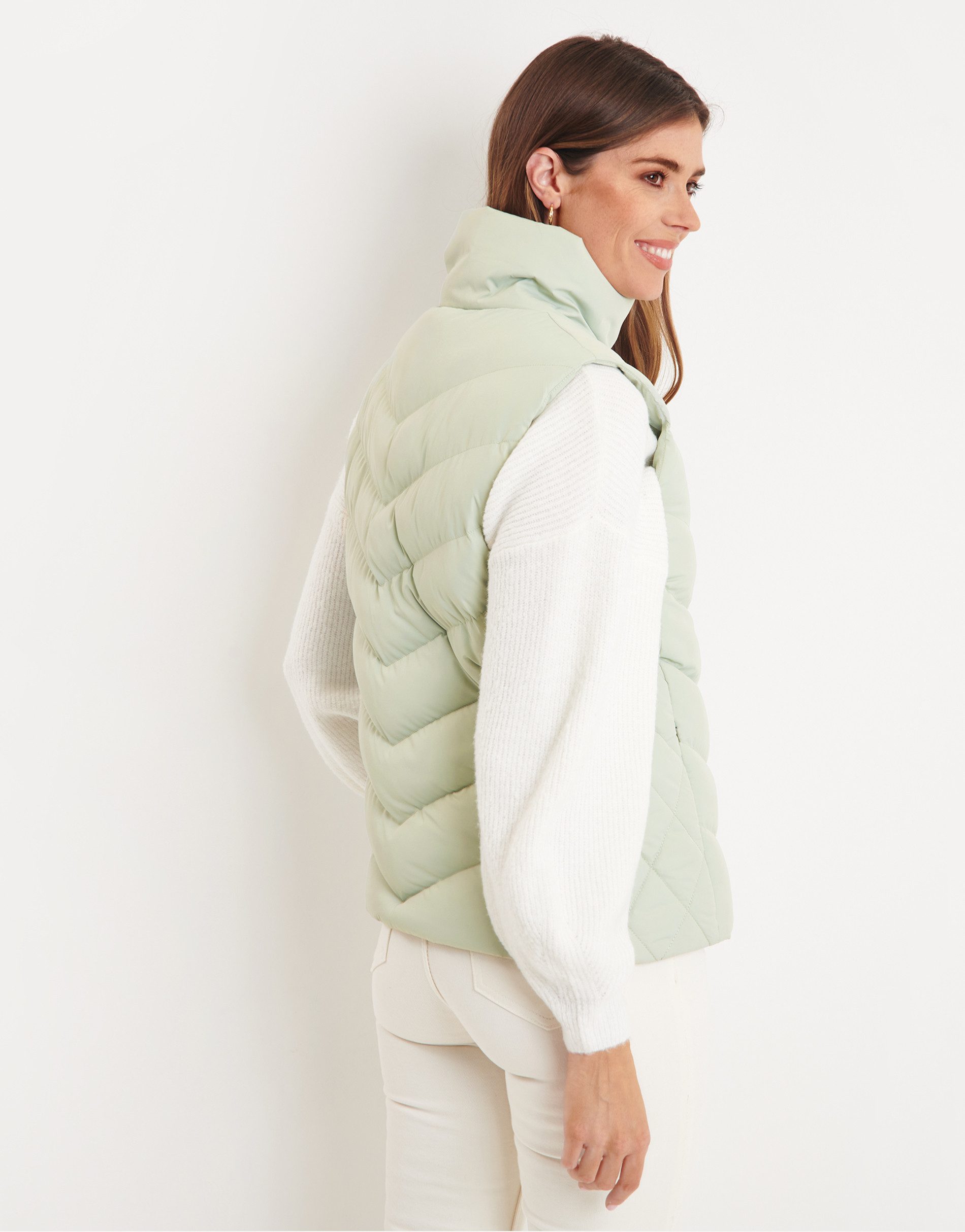 Threadbare Softshellweste Daffodil Quilted (1-tlg) mit Kragen