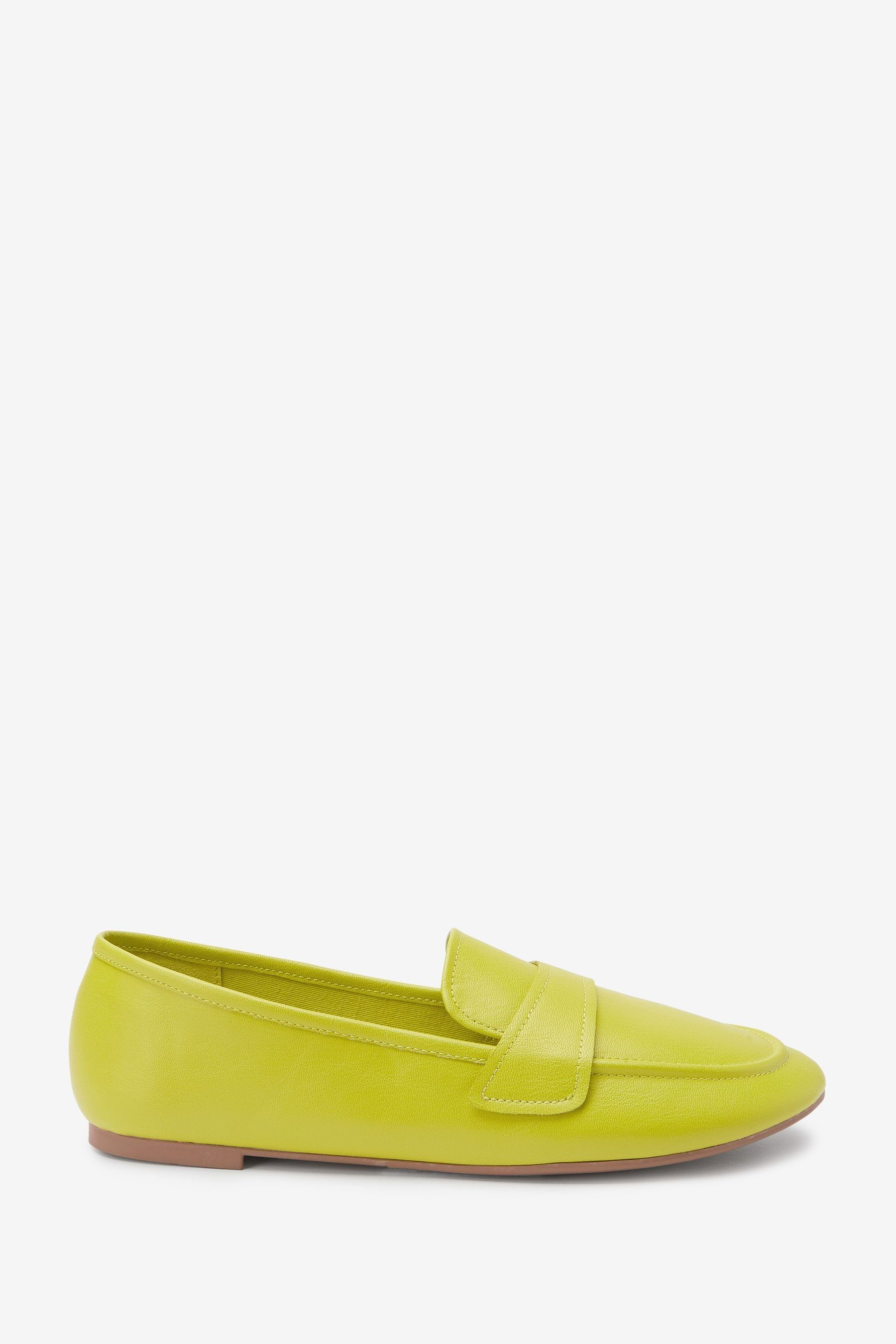 Next dünner Slipper Sohle Forever mit Lime Comfort® Loafer (1-tlg) Green
