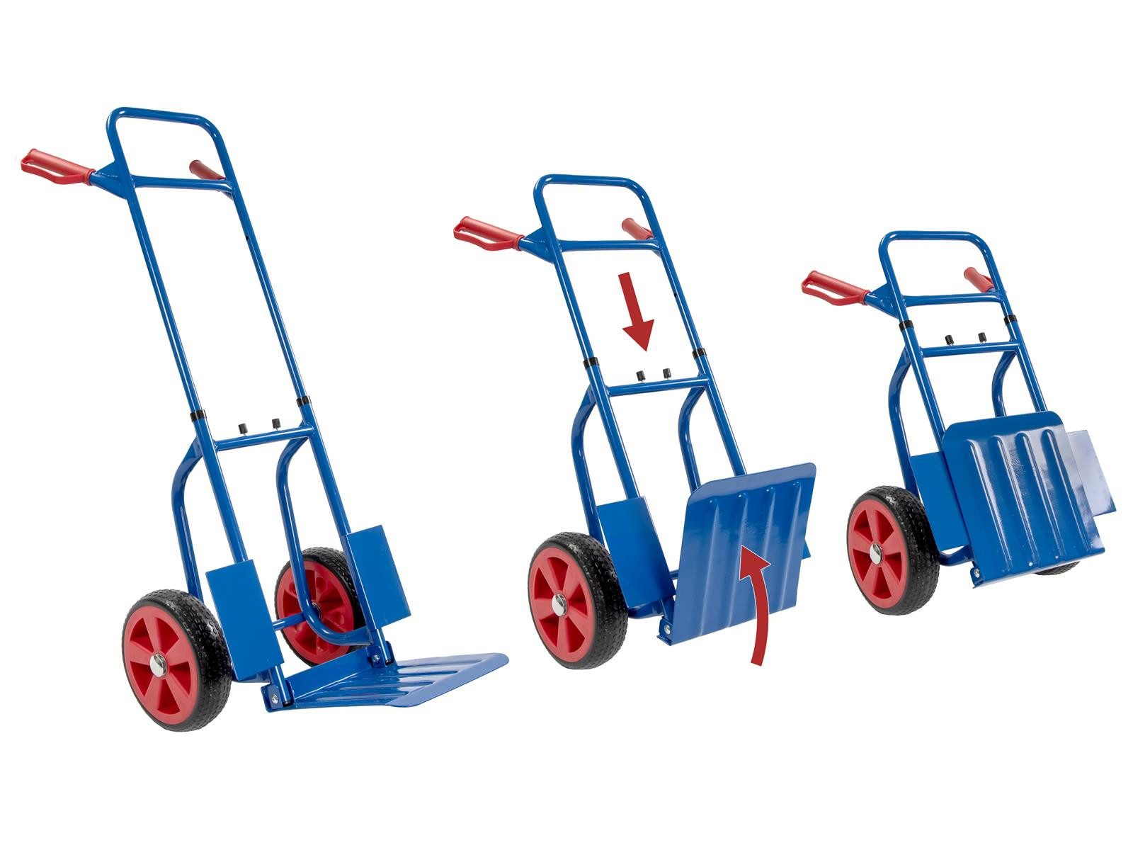 rikta Sackkarre rikta Sackkarre klappbar, bis 120kg, (1-St), Klappbare Transportkarre aus Stahl mit bis zu 120 kg Tragkraft